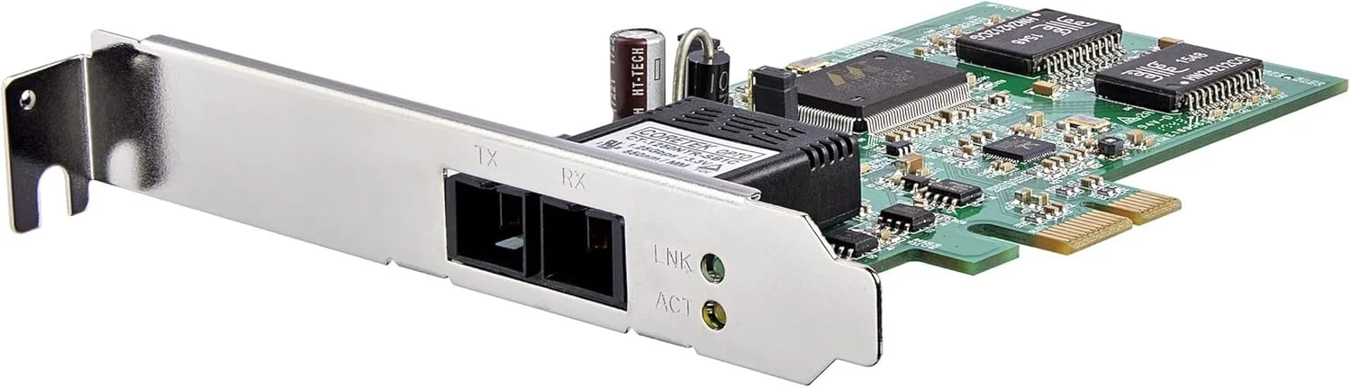 کارت شبکه فیبر نوری گیگابیتی PCI Express استار تک - کارت شبکه چند حالته فیبر نوری SC - 550 متر - کارت شبکه فیبر PCIe GbE کارت شبکه فیبر نوری گیگابیتی PCI Express استار تک - کارت شبکه چند حالته فیبر نوری SC - 550 متر - کارت شبکه فیبر PCIe GbE