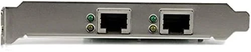 کارت شبکه دو پورت PCIe استار تک - Low Profile - پورت RJ45 - چیپست Realtek RTL8111H - کارت شبکه اترنت - Dual Port Gigabit NIC (ST1000SPEXD4)
