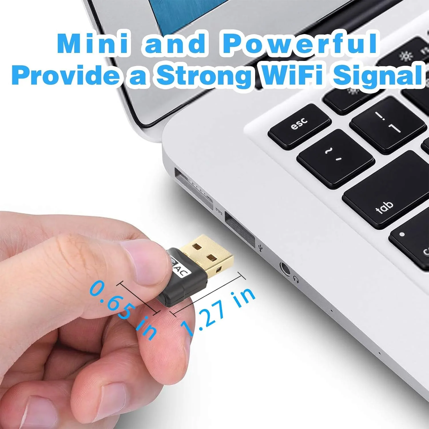 دانگل وای فای NALACAL، دانگل وای فای USB 600 مگابیت بر ثانیه، آداپتور وای فای USB شبکه بی سیم کوچک، آداپتور وای فای USB دو باند 5 گیگاهرتز 2.4 گیگاهرتز برای رایانه شخصی، آداپتور وای فای USB با بهره بالا برای ویندوز 7، 8، 10، 11، XP دانگل وای فای NALACAL، دانگل وای فای USB 600 مگابیت بر ثانیه، آداپتور وای فای USB شبکه بی سیم کوچک، آداپتور وای فای USB دو باند 5 گیگاهرتز 2.4 گیگاهرتز برای رایانه شخصی، آداپتور وای فای USB با بهره بالا برای ویندوز 7، 8، 10، 11، XP