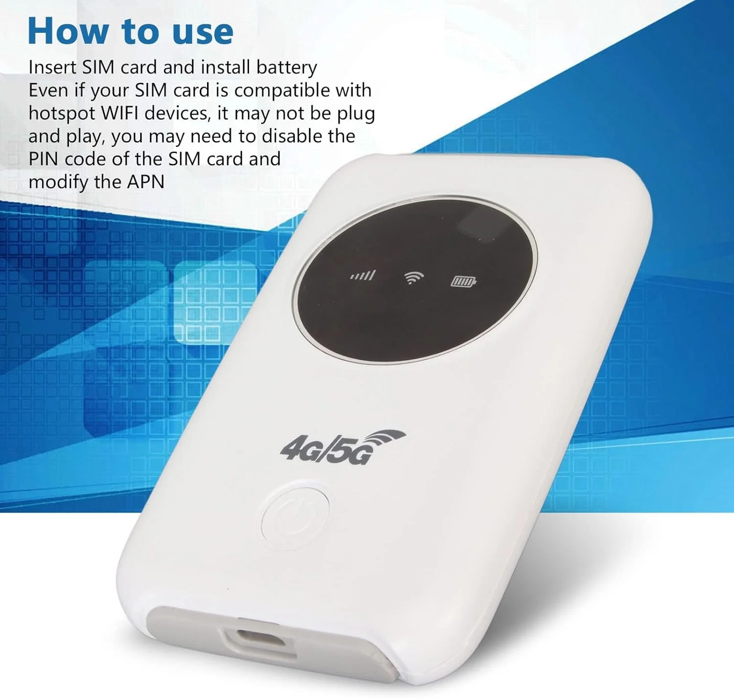 مودم USB 4G/5G LTE NALACAL با اسلات سیم کارت، مودم USB بی سیم 300 مگابیت بر ثانیه، روتر WiFi 5G موبایل آنلاک شده، WiFi موبایل، هات اسپات WiFi قابل حمل، مودم WiFi USB قابل حمل، اتصال تا 10 دستگاه WiFi مودم USB 4G/5G LTE NALACAL با اسلات سیم کارت، مودم USB بی سیم 300 مگابیت بر ثانیه، روتر WiFi 5G موبایل آنلاک شده، WiFi موبایل، هات اسپات WiFi قابل حمل، مودم WiFi USB قابل حمل، اتصال تا 10 دستگاه WiFi