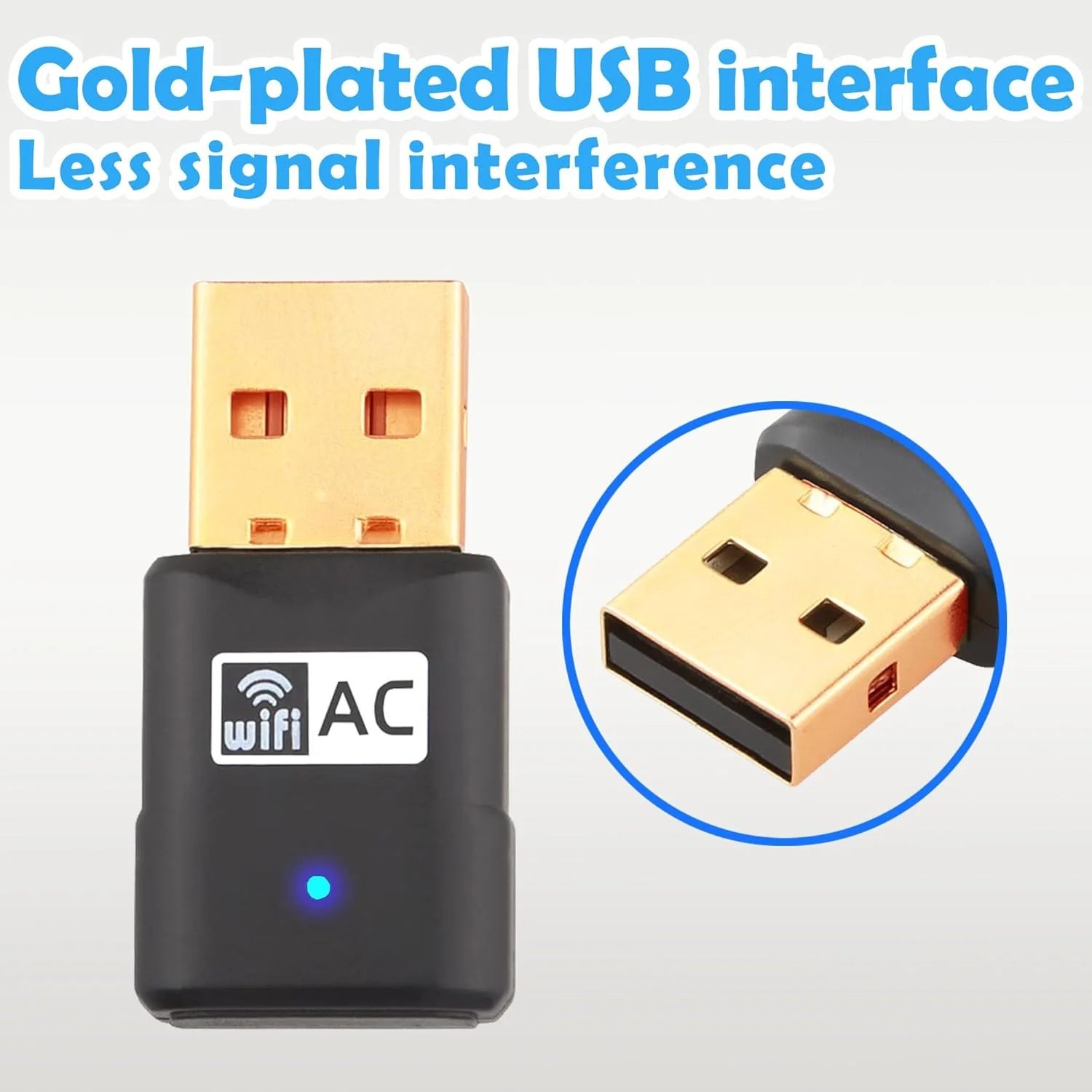 دانگل وای فای NALACAL، دانگل وای فای USB 600 مگابیت بر ثانیه، آداپتور وای فای USB شبکه بی سیم کوچک، آداپتور وای فای USB دو باند 5 گیگاهرتز 2.4 گیگاهرتز برای رایانه شخصی، آداپتور وای فای USB با بهره بالا برای ویندوز 7، 8، 10، 11، XP دانگل وای فای NALACAL، دانگل وای فای USB 600 مگابیت بر ثانیه، آداپتور وای فای USB شبکه بی سیم کوچک، آداپتور وای فای USB دو باند 5 گیگاهرتز 2.4 گیگاهرتز برای رایانه شخصی، آداپتور وای فای USB با بهره بالا برای ویندوز 7، 8، 10، 11، XP