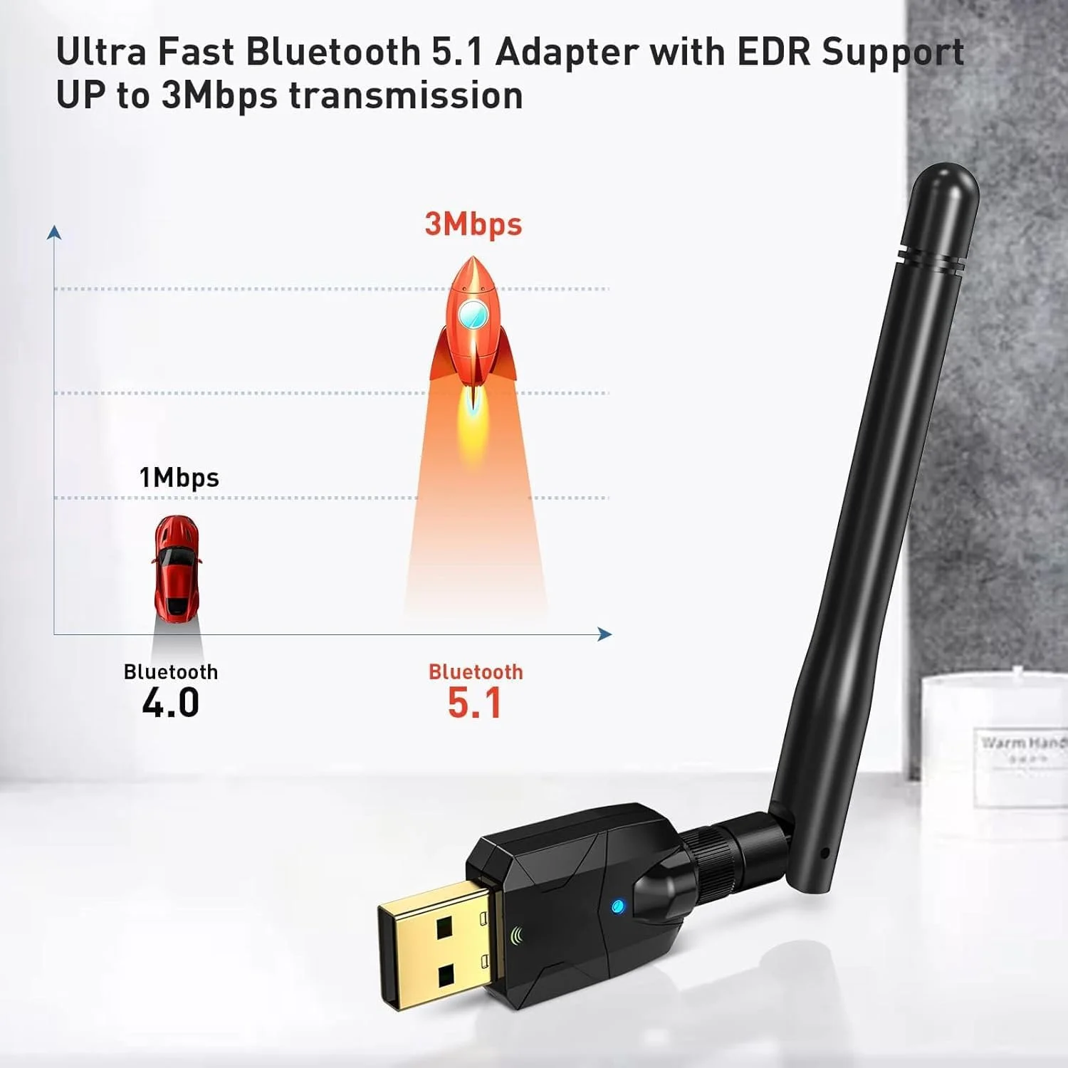 آداپتور بلوتوث 5.1 USB برد بلند NALACAL برای کامپیوتر، دانگل صوتی بی سیم 100 متری، فرستنده و گیرنده بلوتوث 5.1 برای کامپیوتر رومیزی و لپ تاپ با ویندوز 11/10/8/8.1/7 آداپتور بلوتوث 5.1 USB برد بلند NALACAL برای کامپیوتر، دانگل صوتی بی سیم 100 متری، فرستنده و گیرنده بلوتوث 5.1 برای کامپیوتر رومیزی و لپ تاپ با ویندوز 11/10/8/8.1/7