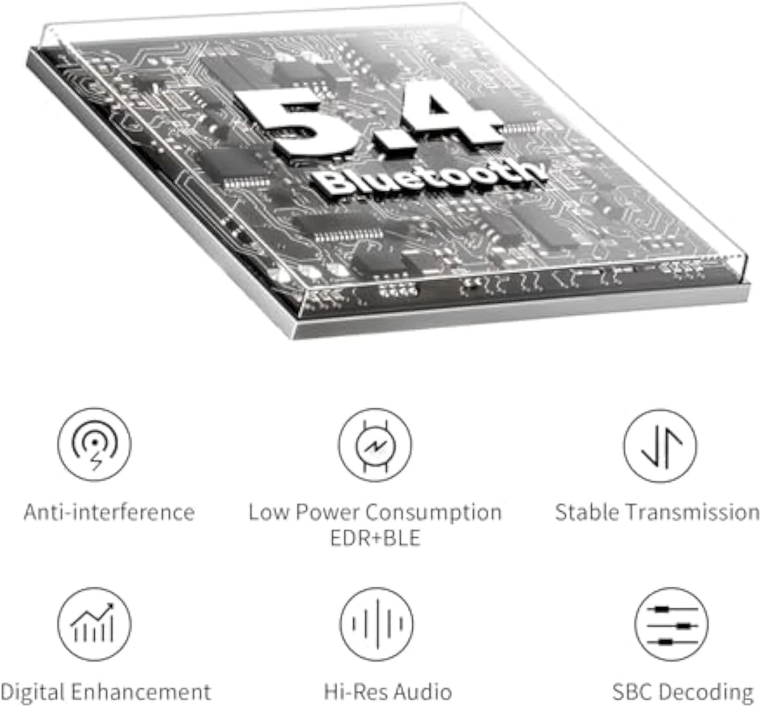 آداپتور بلوتوث USB، دانگل بلوتوث 5.4 (BR+BLE+EDR)، طراحی چراغ عقب، انتقال بی سیم برای ماوس، کیبورد، هدفون، بلندگو، چاپگر، ویندوز 11/10/8.1/7 آداپتور بلوتوث USB، دانگل بلوتوث 5.4 (BR+BLE+EDR)، طراحی چراغ عقب، انتقال بی سیم برای ماوس، کیبورد، هدفون، بلندگو، چاپگر، ویندوز 11/10/8.1/7