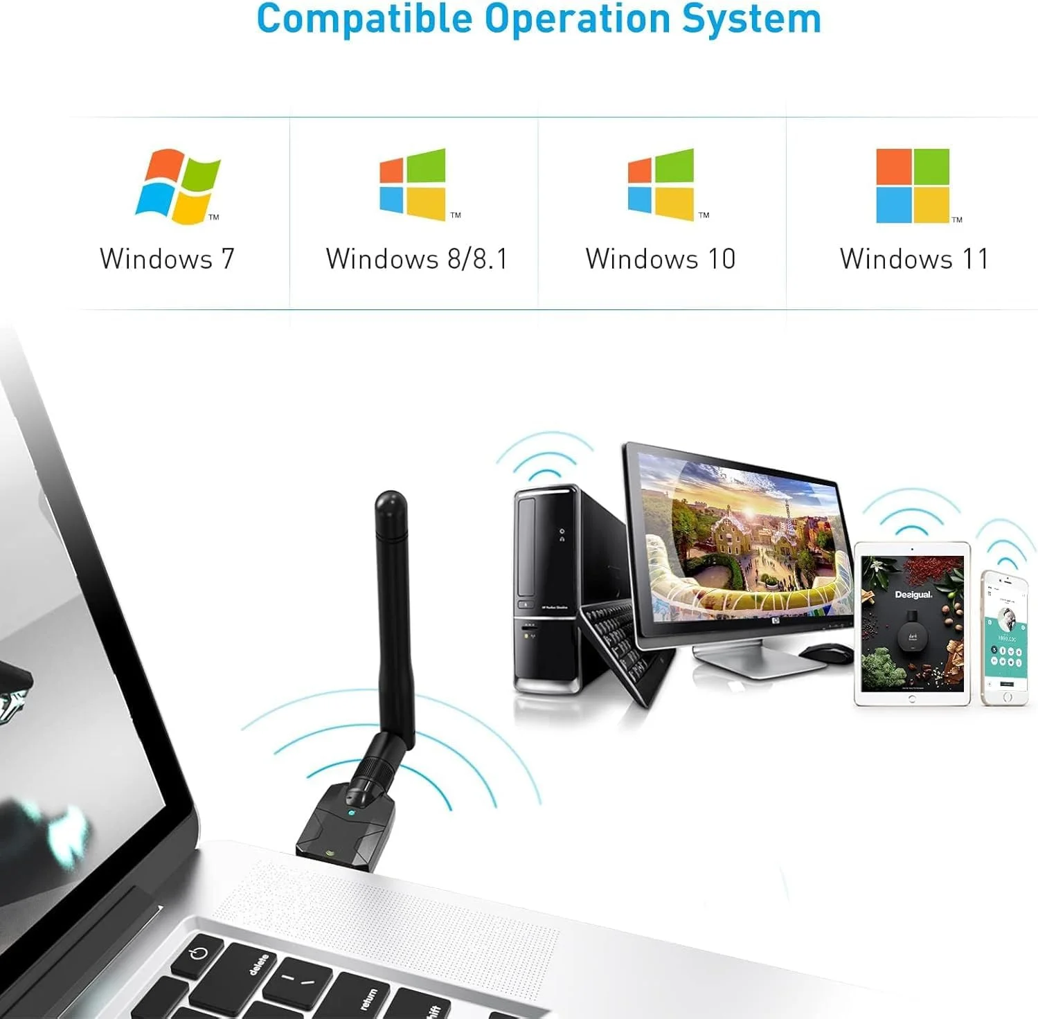 آداپتور بلوتوث 5.1 USB برد بلند NALACAL برای کامپیوتر، دانگل صوتی بی سیم 100 متری، فرستنده و گیرنده بلوتوث 5.1 برای کامپیوتر رومیزی و لپ تاپ با ویندوز 11/10/8/8.1/7 آداپتور بلوتوث 5.1 USB برد بلند NALACAL برای کامپیوتر، دانگل صوتی بی سیم 100 متری، فرستنده و گیرنده بلوتوث 5.1 برای کامپیوتر رومیزی و لپ تاپ با ویندوز 11/10/8/8.1/7