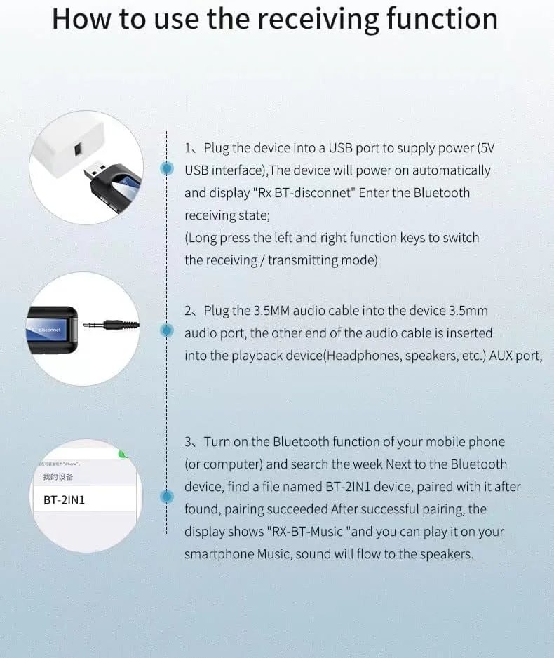 فرستنده و گیرنده بلوتوث 5.0 USB نالاکال برای تلویزیون، آداپتور بلوتوث بی سیم قابل حمل، فرستنده بلوتوث صوتی جک 3.5 میلی متری برای رایانه شخصی، کارت صدا، خودرو، هدفون، بلندگو فرستنده و گیرنده بلوتوث 5.0 USB نالاکال برای تلویزیون، آداپتور بلوتوث بی سیم قابل حمل، فرستنده بلوتوث صوتی جک 3.5 میلی متری برای رایانه شخصی، کارت صدا، خودرو، هدفون، بلندگو