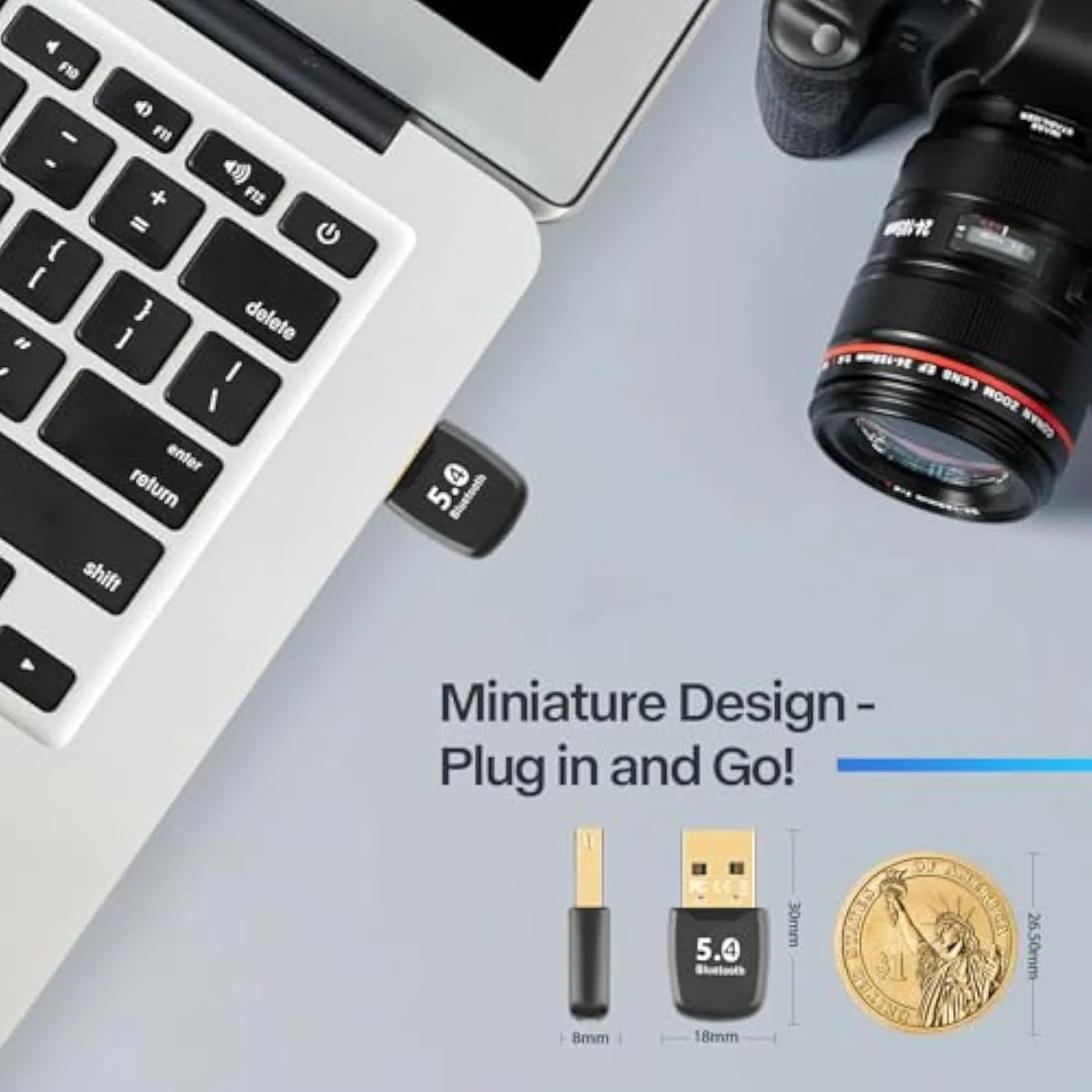 آداپتور بلوتوث USB، دانگل بلوتوث 5.4 (BR+BLE+EDR)، طراحی چراغ عقب، انتقال بی سیم برای ماوس، کیبورد، هدفون، بلندگو، چاپگر، ویندوز 11/10/8.1/7 آداپتور بلوتوث USB، دانگل بلوتوث 5.4 (BR+BLE+EDR)، طراحی چراغ عقب، انتقال بی سیم برای ماوس، کیبورد، هدفون، بلندگو، چاپگر، ویندوز 11/10/8.1/7