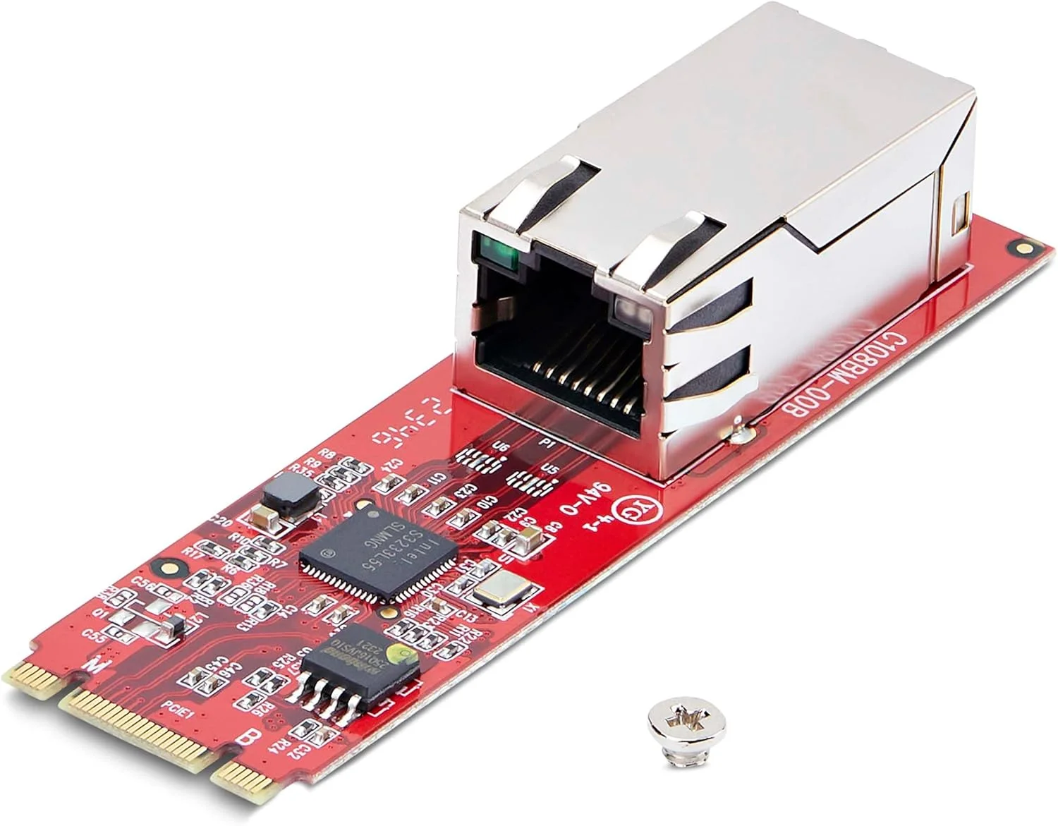 کارت شبکه M.2 با پورت 2.5GbE استار تک، اترنت NBASE-T PCIe، Intel I225-V، Multi-Gigabit، کارت LAN SFF/Desktop PC کارت شبکه M.2 با پورت 2.5GbE استار تک، اترنت NBASE-T PCIe، Intel I225-V، Multi-Gigabit، کارت LAN SFF/Desktop PC