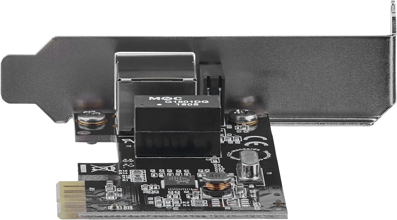 کارت شبکه PCIe تک پورت StarTech.com - پروفایل کوتاه - پورت RJ45 - چیپست Realtek RTL8111H - کارت شبکه اترنت - کارت شبکه آداپتور NIC (ST1000SPEX2L) کارت شبکه PCIe تک پورت StarTech.com - پروفایل کوتاه - پورت RJ45 - چیپست Realtek RTL8111H - کارت شبکه اترنت - کارت شبکه آداپتور NIC (ST1000SPEX2L)