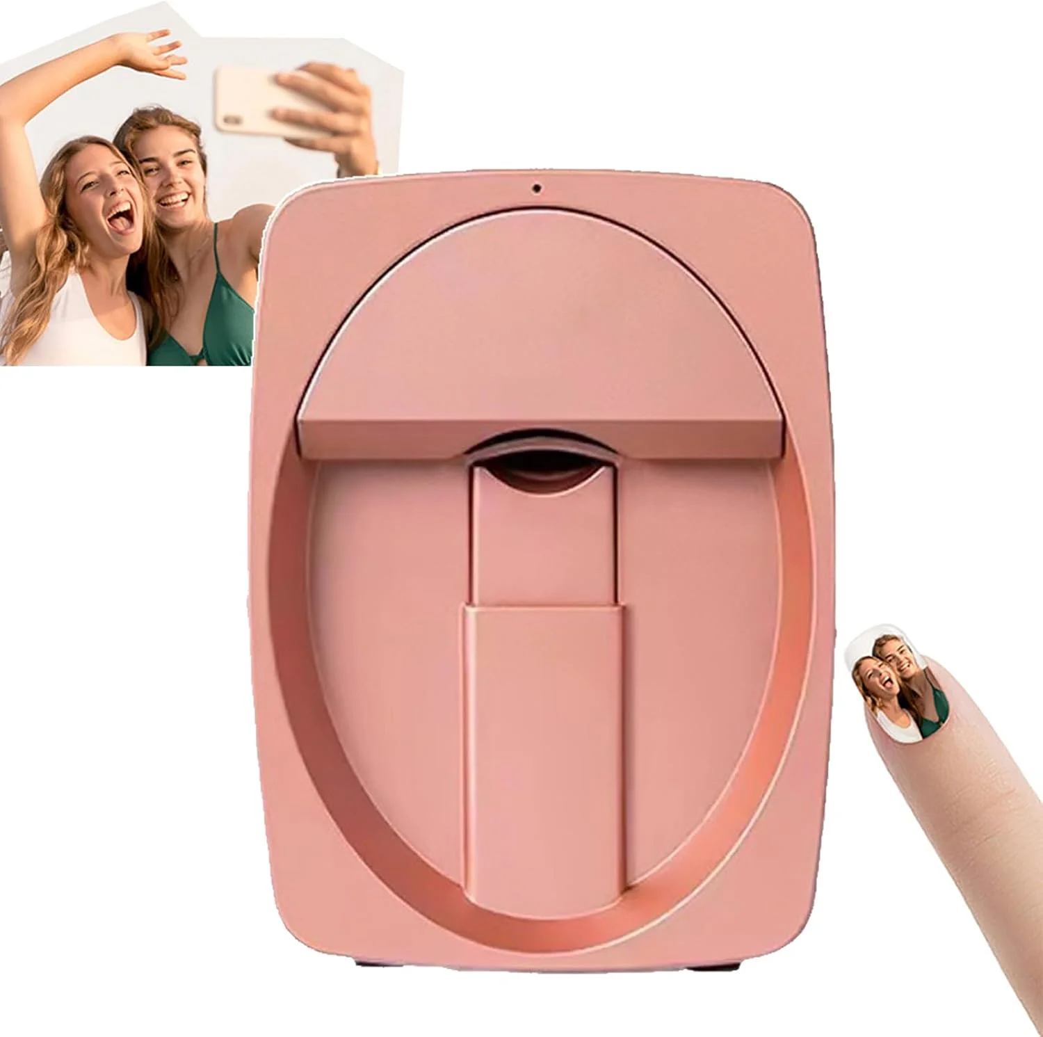 دستگاه چاپ ناخن دیجیتال موبایل، دستگاه چاپگر خودکار سه بعدی ناخن، دستگاه مینی قابل حمل طراحی ناخن کنترل از طریق اپلیکیشن موبایل، پشتیبانی از وای فای/DIY/Usb، برای استفاده خانگی، سالن ناخن، دوستداران ناخن دستگاه چاپ ناخن دیجیتال موبایل، دستگاه چاپگر خودکار سه بعدی ناخن، دستگاه مینی قابل حمل طراحی ناخن کنترل از طریق اپلیکیشن موبایل، پشتیبانی از وای فای/DIY/Usb، برای استفاده خانگی، سالن ناخن، دوستداران ناخن