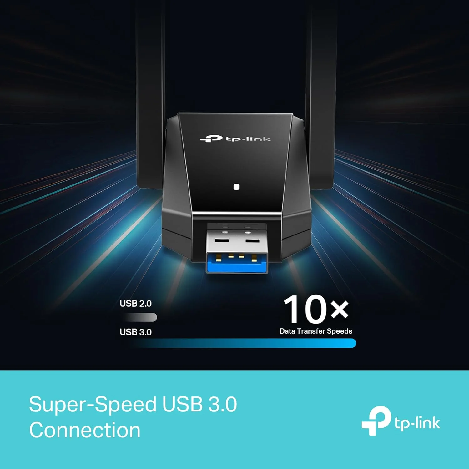 آداپتور وای فای USB 3.0 تی پی-لینک مدل Archer TX30U Plus - AX1800 WiFi 6 دو بانده با قابلیت اتصال آسان، دارای فرکانس 2.4 گیگاهرتز، 5 گیگاهرتز، 2 آنتن با بهره بالا و WPA3 آداپتور وای فای USB 3.0 تی پی-لینک مدل Archer TX30U Plus - AX1800 WiFi 6 دو بانده با قابلیت اتصال آسان، دارای فرکانس 2.4 گیگاهرتز، 5 گیگاهرتز، 2 آنتن با بهره بالا و WPA3