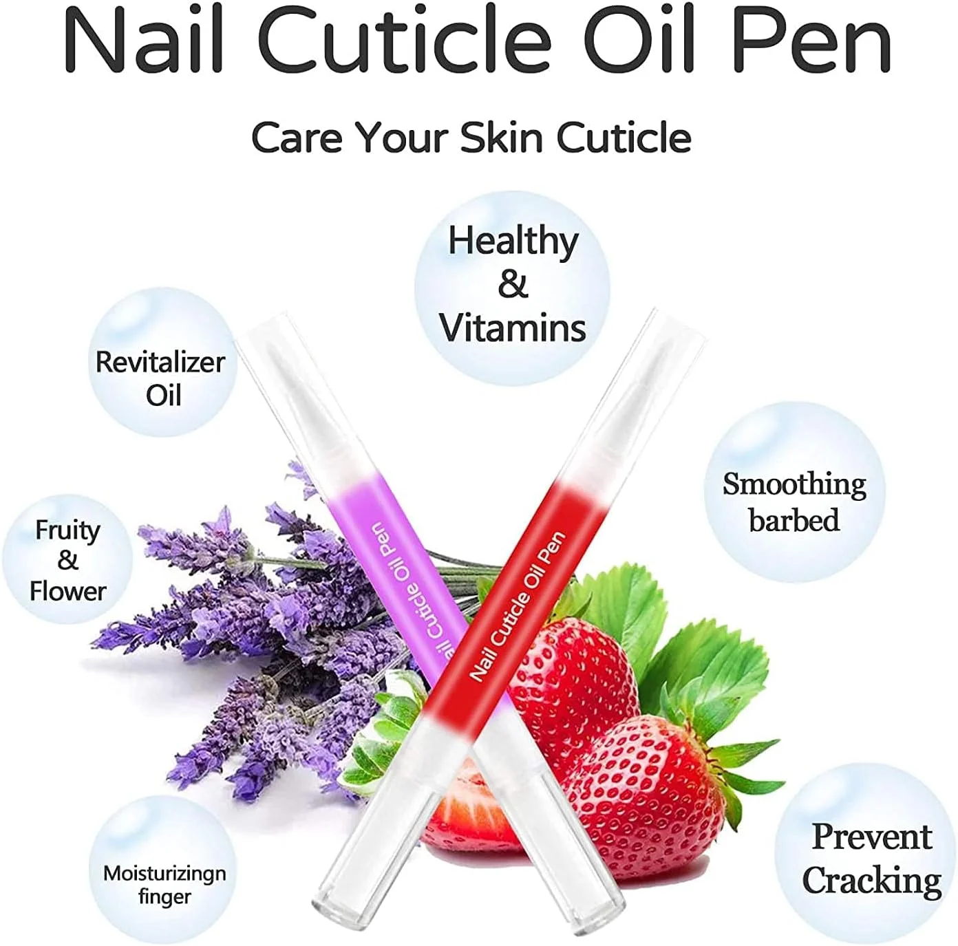 قلم روغن کوتیکول ناخن (8 عدد) قلم روغن کوتیکول ناخن (8 عدد)