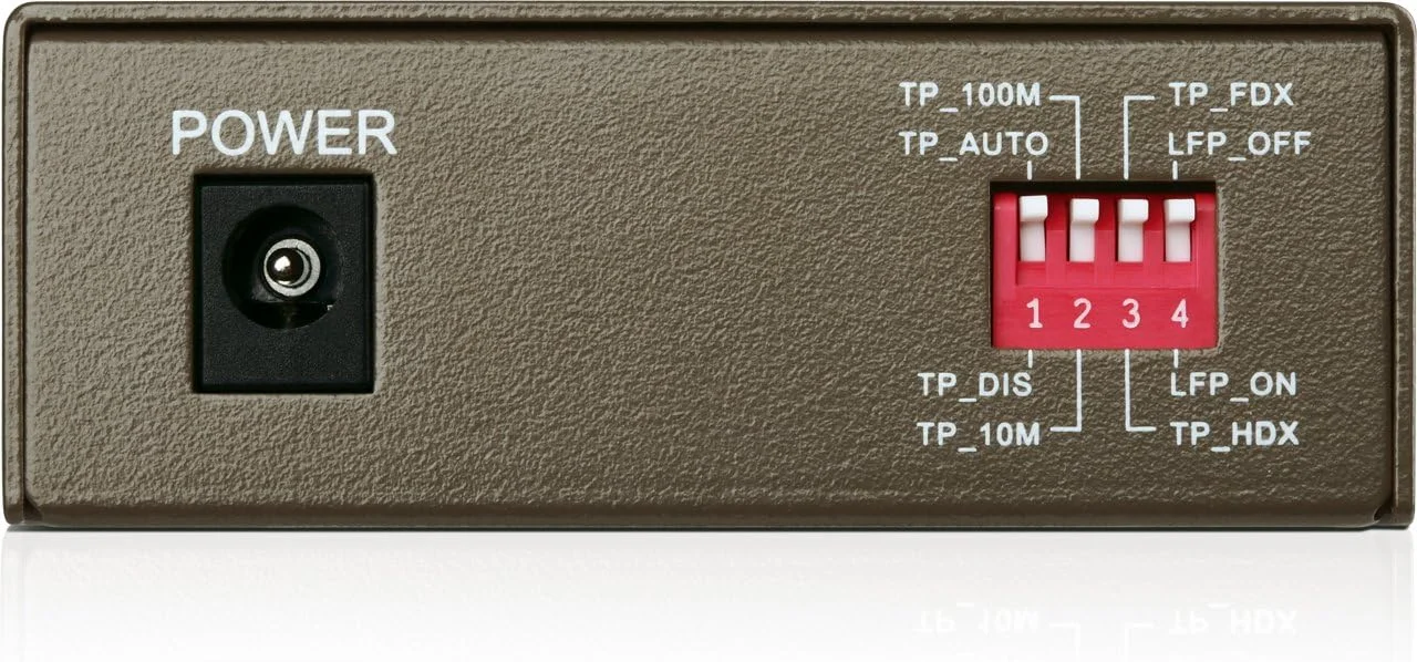 مبدل رسانه ای 2 پورت 10/100 مگابیت بر ثانیه TP-Link MC111CS WDM، مشکی، سازگار با روتر، AP، کارت شبکه، رابط RJ45، 12 وات، 5 ولت، انتقال فیبر نوری تکی تا 20 کیلومتر مبدل رسانه ای 2 پورت 10/100 مگابیت بر ثانیه TP-Link MC111CS WDM، مشکی، سازگار با روتر، AP، کارت شبکه، رابط RJ45، 12 وات، 5 ولت، انتقال فیبر نوری تکی تا 20 کیلومتر