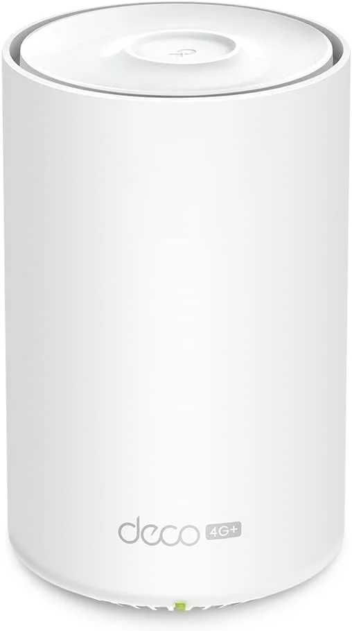 دروازه مش وای فای 6 دو بانده TP-Link DecoX10-4G، 4G+ AX1500 | دسترسی به باند 5 گیگاهرتز | اتصال تا 120 دستگاه | پوشش تا 195 متر مربع | پشتیبانی از سرعت 4G+ Cat6 تا 300 مگابیت بر ثانیه
