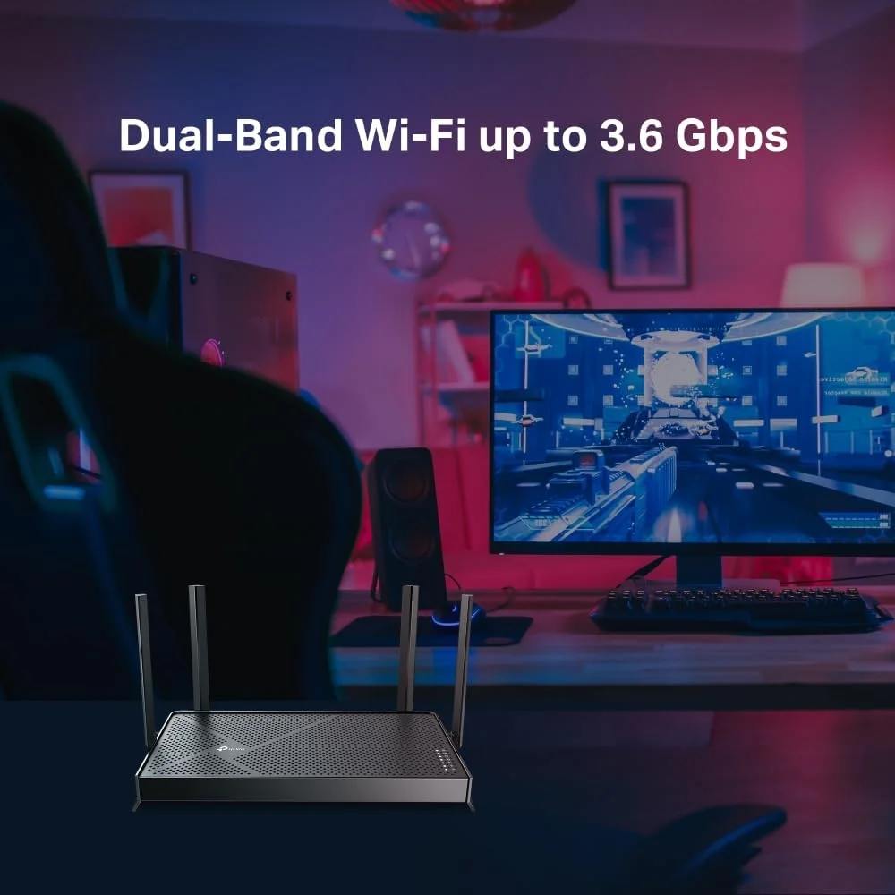 روتر وای فای 7 دو بانده TP-Link BE3600 | سرعت های فوق العاده سریع | اتصال چند گیگی 2.5G | پوشش گسترده | وای فای فوق العاده روان | سازگار با EasyMesh | TP-Link HomeShield - Archer BE230 روتر وای فای 7 دو بانده TP-Link BE3600 | سرعت های فوق العاده سریع | اتصال چند گیگی 2.5G | پوشش گسترده | وای فای فوق العاده روان | سازگار با EasyMesh | TP-Link HomeShield - Archer BE230