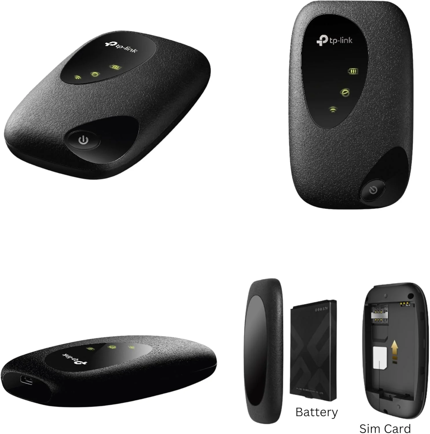 مای‌فای همراه 4G LTE TP-Link مدل M7200، اتصال تا 10 دستگاه، سازگار با اکثر شبکه‌ها، باتری قابل شارژ با عمر تا 8 ساعت، مدیریت آسان با برنامه tpMiFi