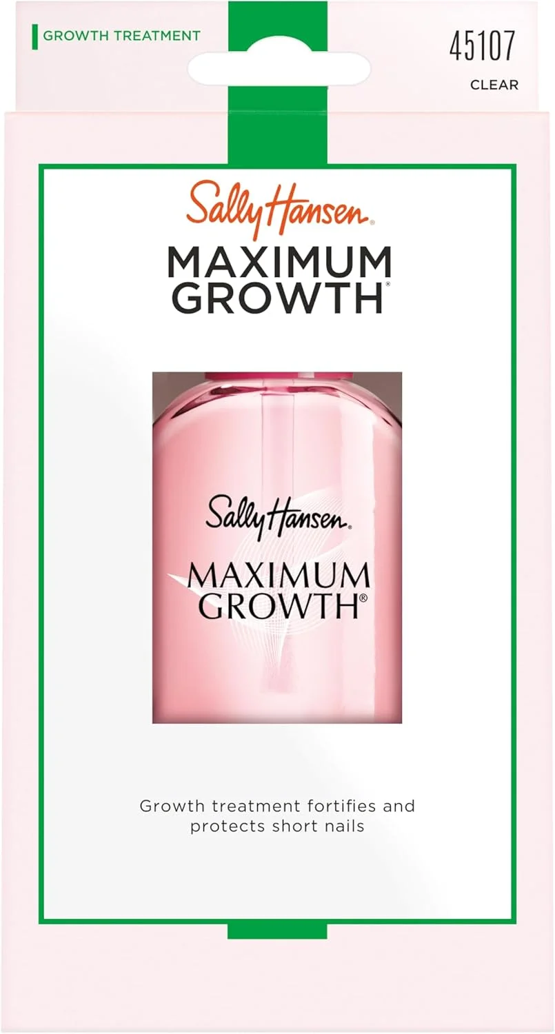 محلول تقویت کننده و رشد ناخن سالی هانسن، شفاف، لاک تقویت کننده ناخن، لایه پایه لاک ناخن، تقویت کننده ناخن های نرم و ضعیف، محافظت سه گانه، فرمول ابریشمی، 13 میلی لیتر