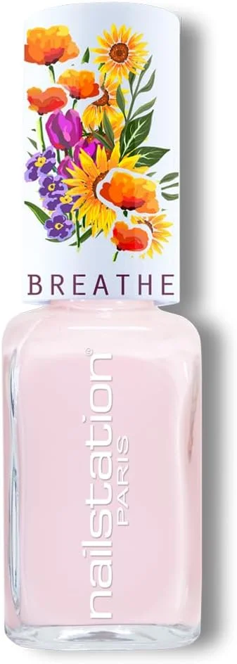 Nailstation® | gracieuse | لاک ناخن صورتی روشن حلال و قابل تنفس و نفوذ آب