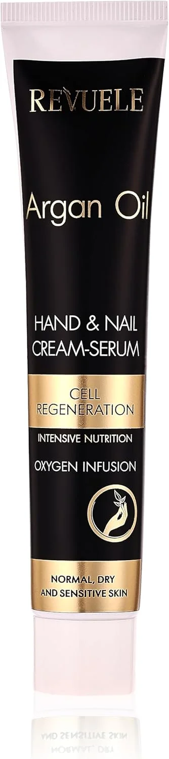 کرم-سرم دست و ناخن روغن آرگان رووله، احیا کننده سلولی و تزریق کننده اکسیژن، 50 میلی لیتر