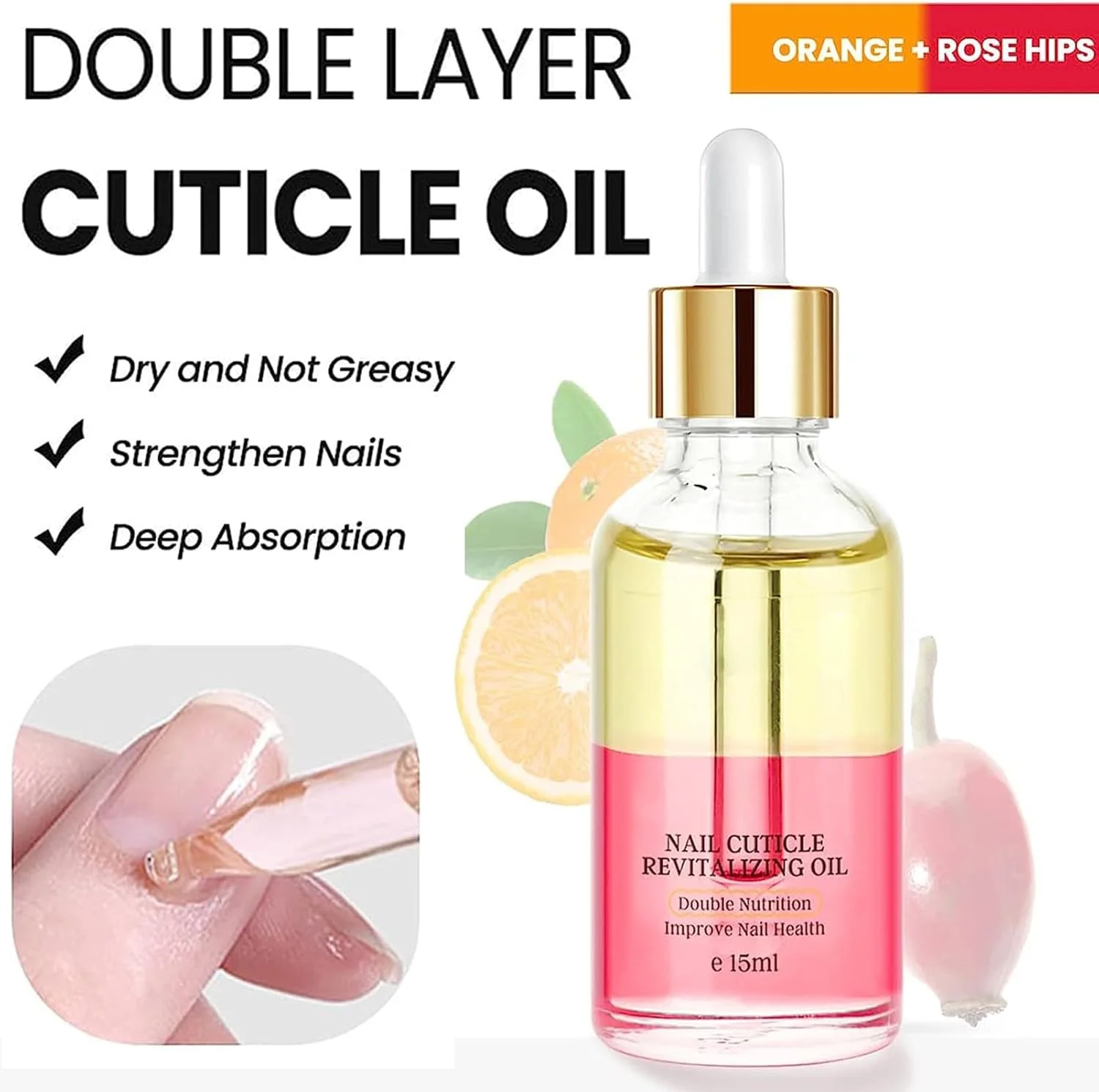 روغن کوتیکول Azonee برای ناخن، روغن مرطوب کننده ناخن، مغذی و تقویت کننده ناخن ها، روغن مراقبت از کوتیکول، نرم کننده کوتیکول برای ناخن (15 میلی لیتر) روغن کوتیکول Azonee برای ناخن، روغن مرطوب کننده ناخن، مغذی و تقویت کننده ناخن ها، روغن مراقبت از کوتیکول، نرم کننده کوتیکول برای ناخن (15 میلی لیتر)