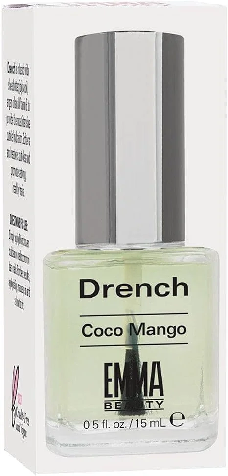 روغن کوتیکول EMMA Beauty Drench، روغن نفوذی عمیق که ناخن ها و کوتیکول ها را تغذیه، محافظت، آبرسانی و احیا می کند، فرمول 12+ فاقد مواد مضر، 100% گیاهی و بدون تست حیوانی، Very Berry، 15 میلی لیتر.