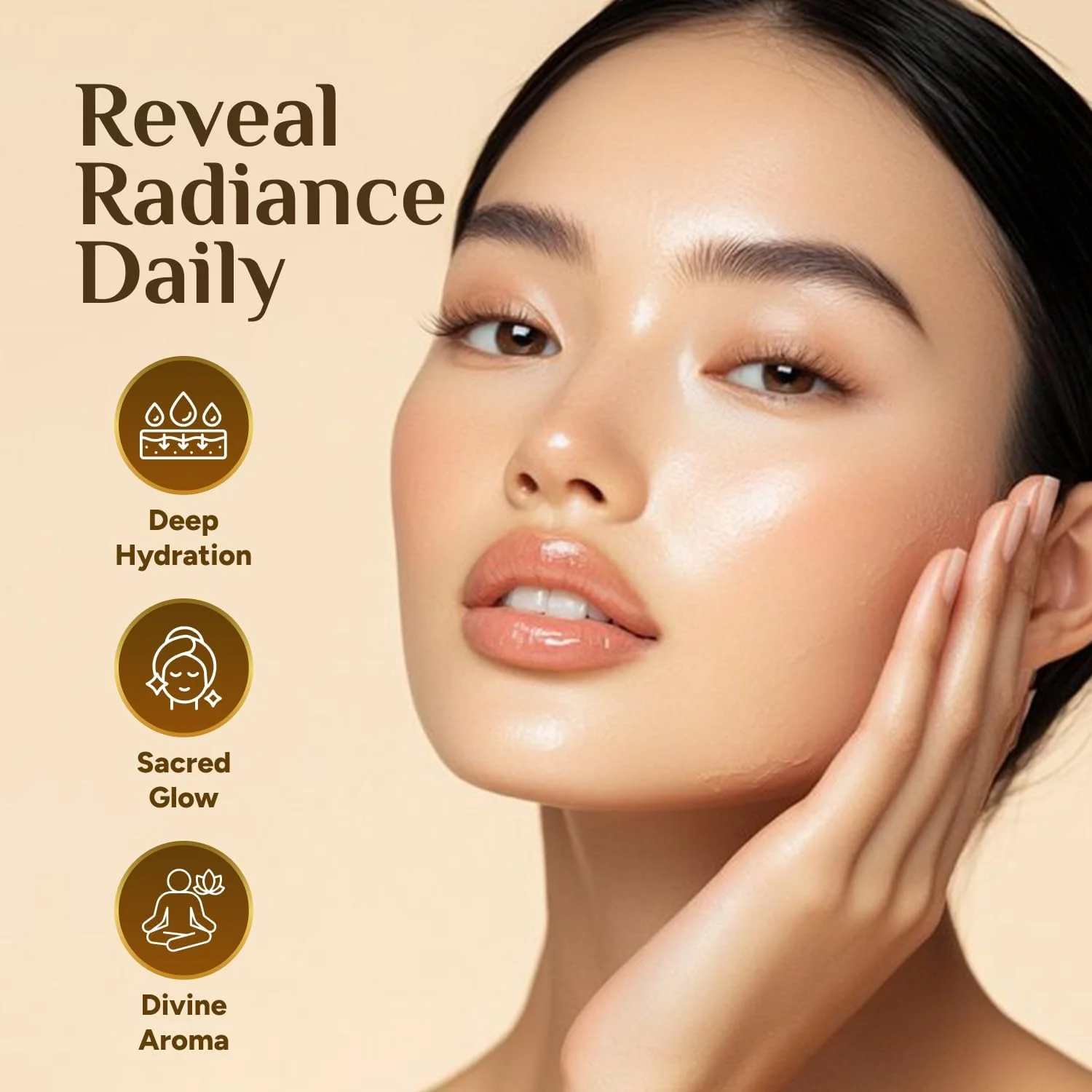 روغن مورینگا ارگانیک خالص با گل نیلوفر آبی | روغن آبرسان عمیق و ضد پیری برای پوست، مو و ناخن | روغن ممتاز 100% پرس سرد از دانه مورینگا، تغذیه کننده و آبرسان پوست 30ml