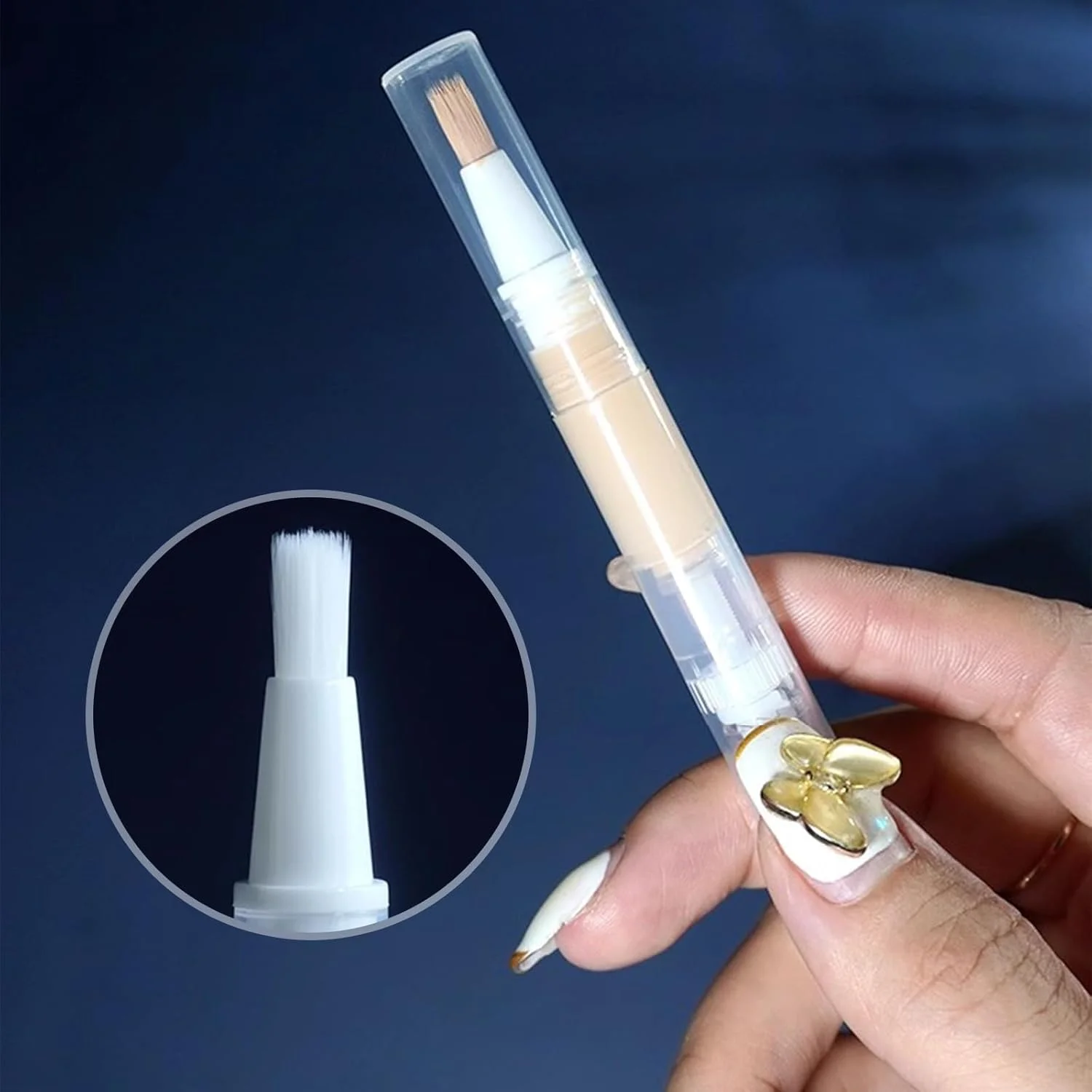 مجموعه ۶ عددی قلم روغن کوتیکول خالی ۳ میلی لیتری Excefore به همراه ۳ عدد قطره چکان، قلم های پیچشی روغن ناخن شفاف با برس، ظرف لوازم آرایشی نوک دار برای روغن ناخن خانگی، براق کننده لب، مایع رشد مژه مجموعه ۶ عددی قلم روغن کوتیکول خالی ۳ میلی لیتری Excefore به همراه ۳ عدد قطره چکان، قلم های پیچشی روغن ناخن شفاف با برس، ظرف لوازم آرایشی نوک دار برای روغن ناخن خانگی، براق کننده لب، مایع رشد مژه