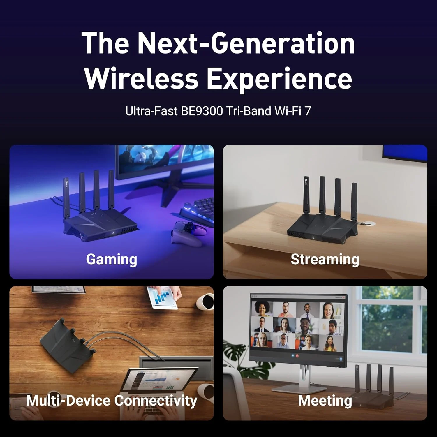 روتر سه بانده GL.iNet GL-BE9300 (Flint 3) WiFi 7، روتر گیمینگ WiFi 6GHz پرسرعت برای اینترنت بیسیم، برد بلند، 5 پورت 2.5G VPN برای مودم فیبر نوری، روترهای کامپیوتر، خانه و کسب و کار روتر سه بانده GL.iNet GL-BE9300 (Flint 3) WiFi 7، روتر گیمینگ WiFi 6GHz پرسرعت برای اینترنت بیسیم، برد بلند، 5 پورت 2.5G VPN برای مودم فیبر نوری، روترهای کامپیوتر، خانه و کسب و کار