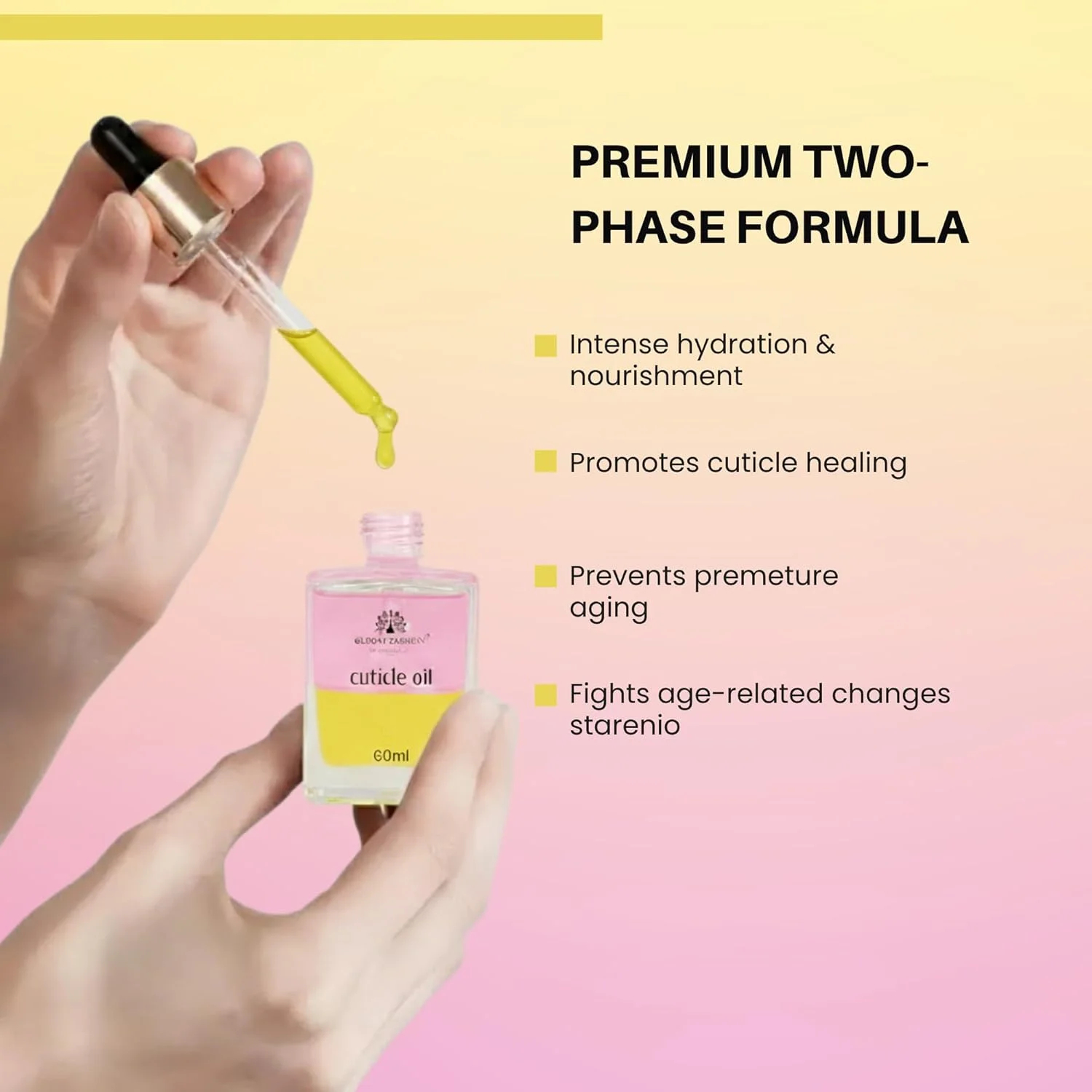 روغن کوتیکول 60 میلی لیتر - درمان کوتیکول و ناخن با روغن جوجوبا و ویتامین E به همراه روغن بادام شیرین - آبرسانی عمیق، تغذیه و ترمیم، تقویت ناخن های شکننده - قطره چکان برای مراقبت در سالن و منزل (اسطوخودوس) روغن کوتیکول 60 میلی لیتر - درمان کوتیکول و ناخن با روغن جوجوبا و ویتامین E به همراه روغن بادام شیرین - آبرسانی عمیق، تغذیه و ترمیم، تقویت ناخن های شکننده - قطره چکان برای مراقبت در سالن و منزل (اسطوخودوس)