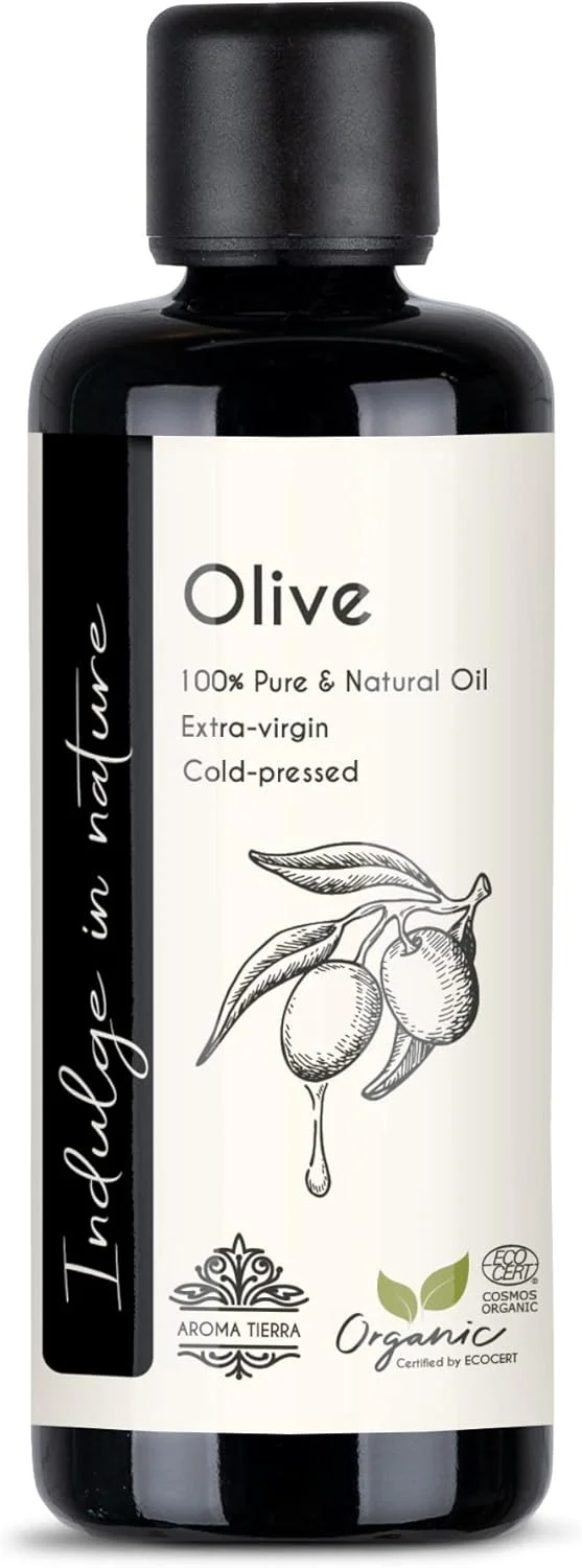 روغن زیتون ارگانیک آروما تیرا - 100% خالص، فوق بکر، پرس سرد، مناسب برای مصارف خوراکی - برای صورت، پوست، رشد مو، بدن، ناخن و کودک - 100 میلی لیتر روغن زیتون ارگانیک آروما تیرا - 100% خالص، فوق بکر، پرس سرد، مناسب برای مصارف خوراکی - برای صورت، پوست، رشد مو، بدن، ناخن و کودک - 100 میلی لیتر