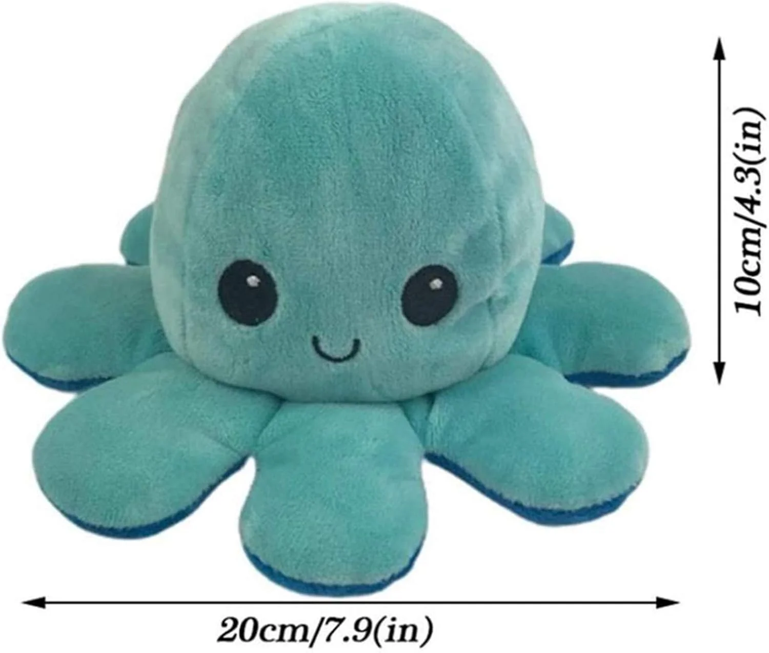 عروسک اختاپوس دو طرفه AM ANNA، عروسک نرم و برگشت پذیر اختاپوس، اسباب بازی های پولیشی اختاپوس بامزه (خاکستری-سفید) عروسک اختاپوس دو طرفه AM ANNA، عروسک نرم و برگشت پذیر اختاپوس، اسباب بازی های پولیشی اختاپوس بامزه (خاکستری-سفید)