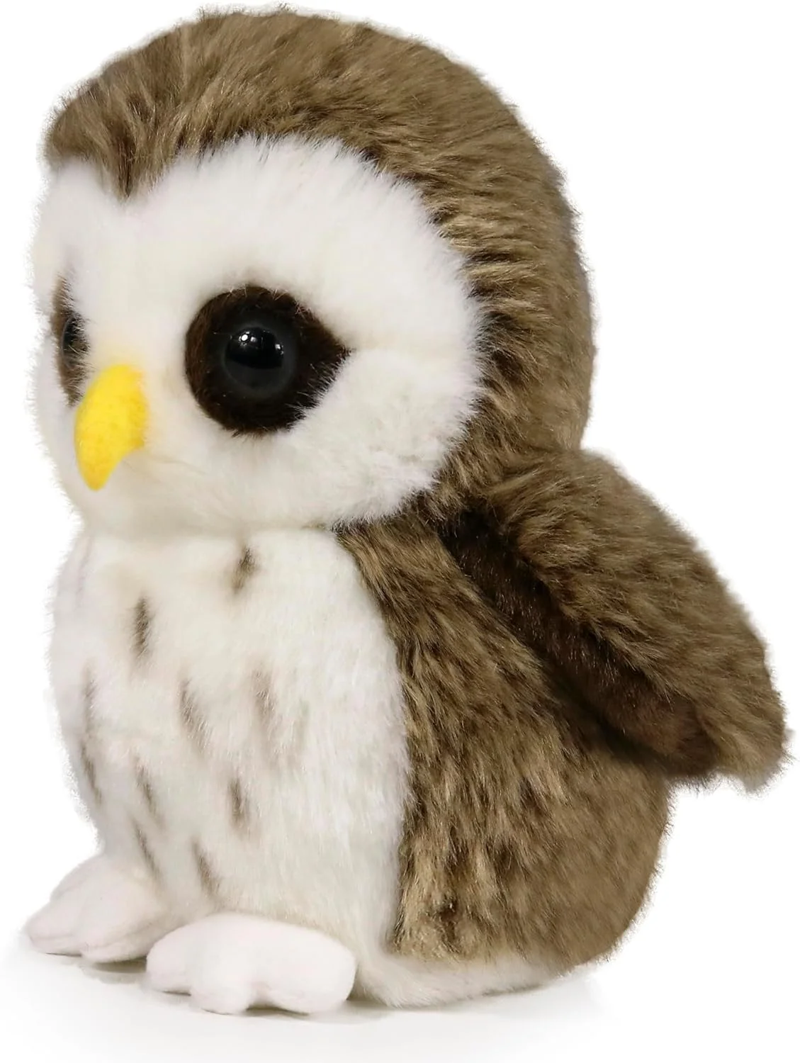 عروسک پولیشی کوچک طرح جغد، خانواده حیوانات باغ وحش (اندازه 15 سانتیمتر) عروسک پولیشی کوچک طرح جغد، خانواده حیوانات باغ وحش (اندازه 15 سانتیمتر)