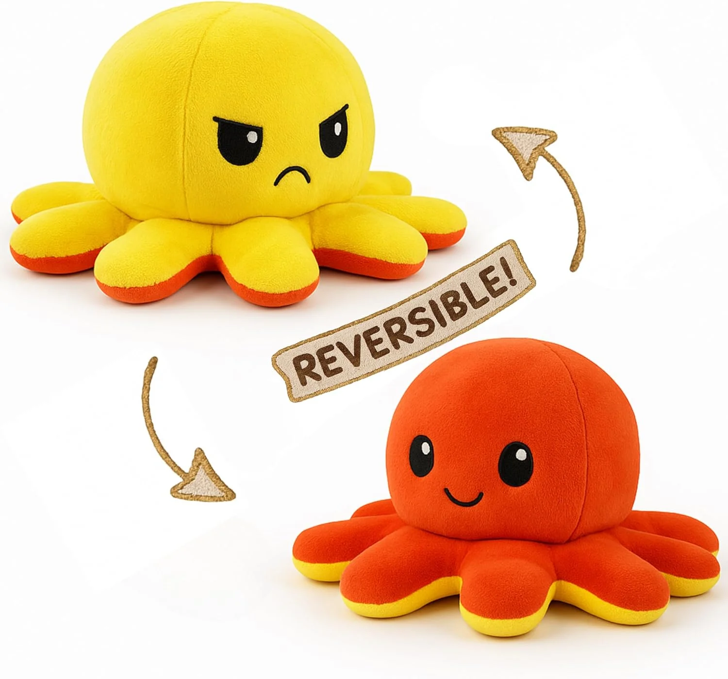 عروسک اختاپوس پولیشی دو رو AYEBIA | عروسک پشت و رو شونده | عروسک های پولیشی اختاپوس بامزه | اختاپوس پولیشی | بدون گفتن یک کلمه، به عنوان هدیه برای کودکان و بزرگسالان یا برای دکور عروسک اختاپوس پولیشی دو رو AYEBIA | عروسک پشت و رو شونده | عروسک های پولیشی اختاپوس بامزه | اختاپوس پولیشی | بدون گفتن یک کلمه، به عنوان هدیه برای کودکان و بزرگسالان یا برای دکور