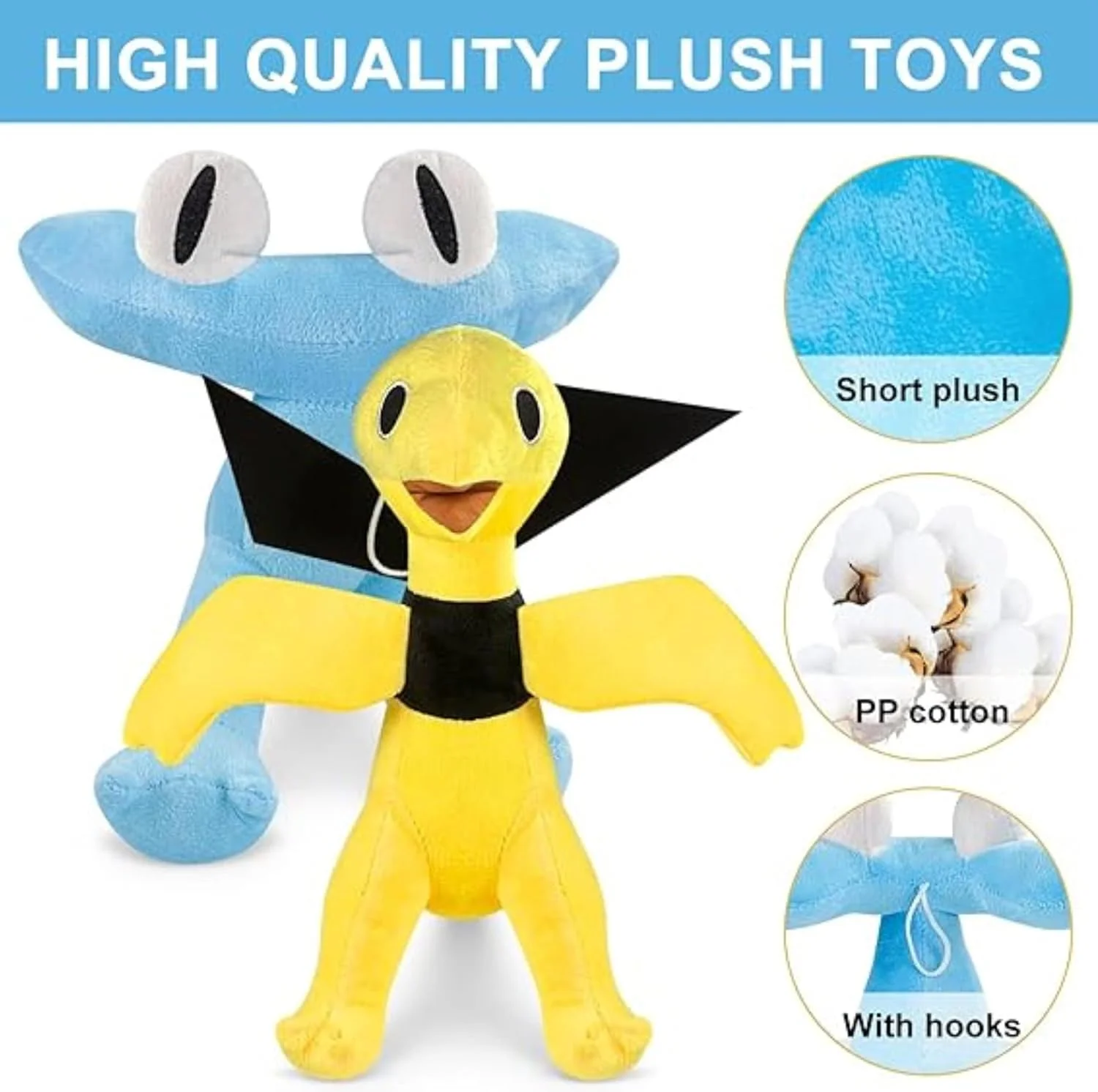 عروسک پولیشی رنگین کمانی دوستان فصل 2 | عروسک های پولیشی 25 سانتی متری رنگین کمانی دوستان | 2 عدد عروسک اسباب بازی پولیشی | هدیه ای مناسب برای طرفداران بازی کودکان، مهمانی تولد، تعطیلات و تولدها عروسک پولیشی رنگین کمانی دوستان فصل 2 | عروسک های پولیشی 25 سانتی متری رنگین کمانی دوستان | 2 عدد عروسک اسباب بازی پولیشی | هدیه ای مناسب برای طرفداران بازی کودکان، مهمانی تولد، تعطیلات و تولدها