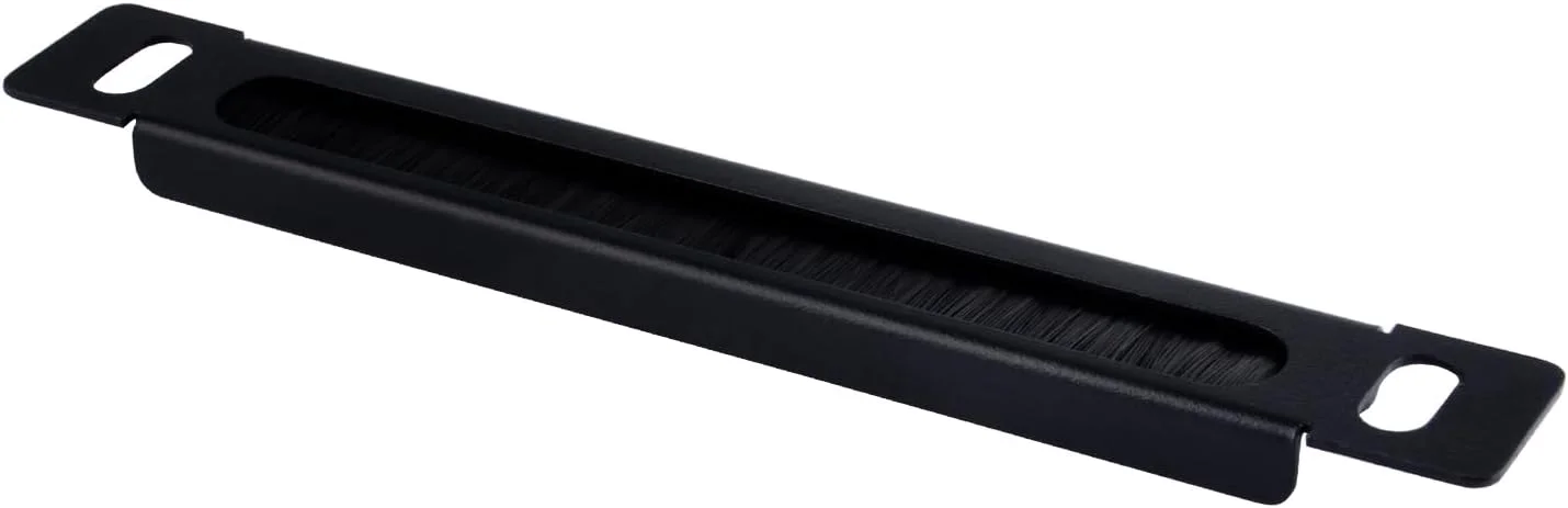 پنل مدیریت کابل رکمونت GeeekPi با برس 7 اینچی 0.5U برای ورود کابل در رک سرور DeskPi RackMate TT پنل مدیریت کابل رکمونت GeeekPi با برس 7 اینچی 0.5U برای ورود کابل در رک سرور DeskPi RackMate TT