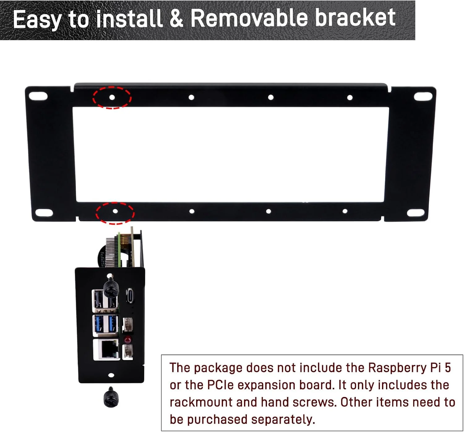 پایه رک 2U 10 اینچی GeeekPi DeskPi RackMate برای پروژههای DIY پایه رک 2U 10 اینچی GeeekPi DeskPi RackMate برای پروژههای DIY