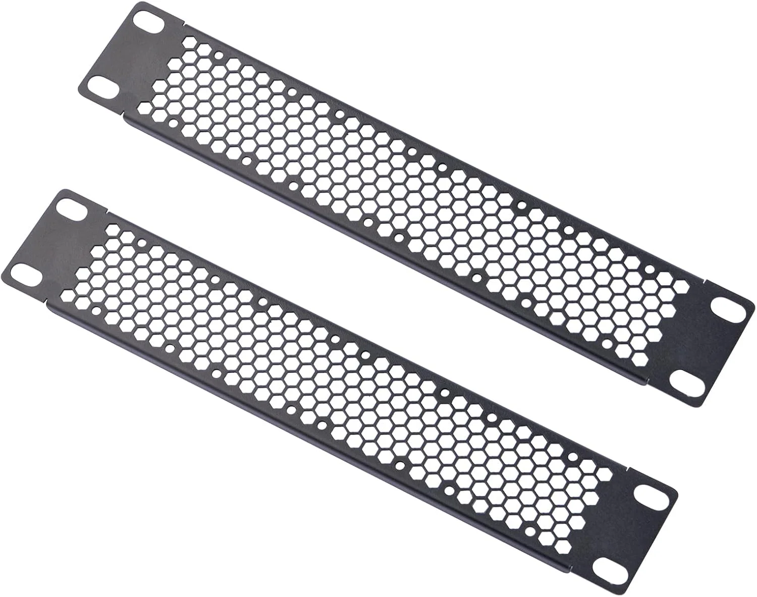 پنل فلزی تهویه دار 10 اینچی GeeekPi 1U برای نصب رک DeskPi RackMate T1/T0/T2 و رک سرور 10 اینچی یا کابینت شبکه (2 عدد)