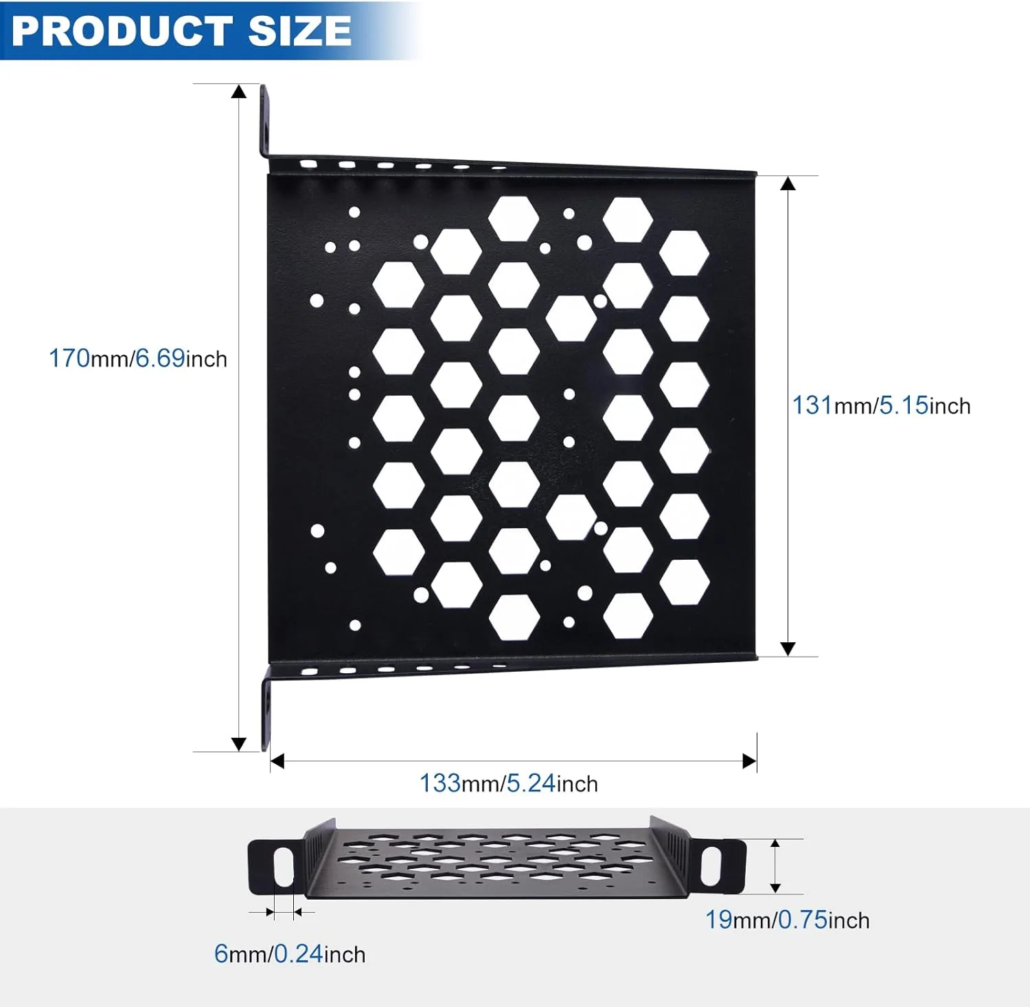 لوازم جانبی GeeekPi DeskPi RackMate TT قفسه رک 7 اینچی 0.5U، قفسه رک سرور 0.5U سینی کنسولی نصب شده در رک تهویه دار فقط برای کابینت شبکه DeskPi RackMate TT لوازم جانبی GeeekPi DeskPi RackMate TT قفسه رک 7 اینچی 0.5U، قفسه رک سرور 0.5U سینی کنسولی نصب شده در رک تهویه دار فقط برای کابینت شبکه DeskPi RackMate TT