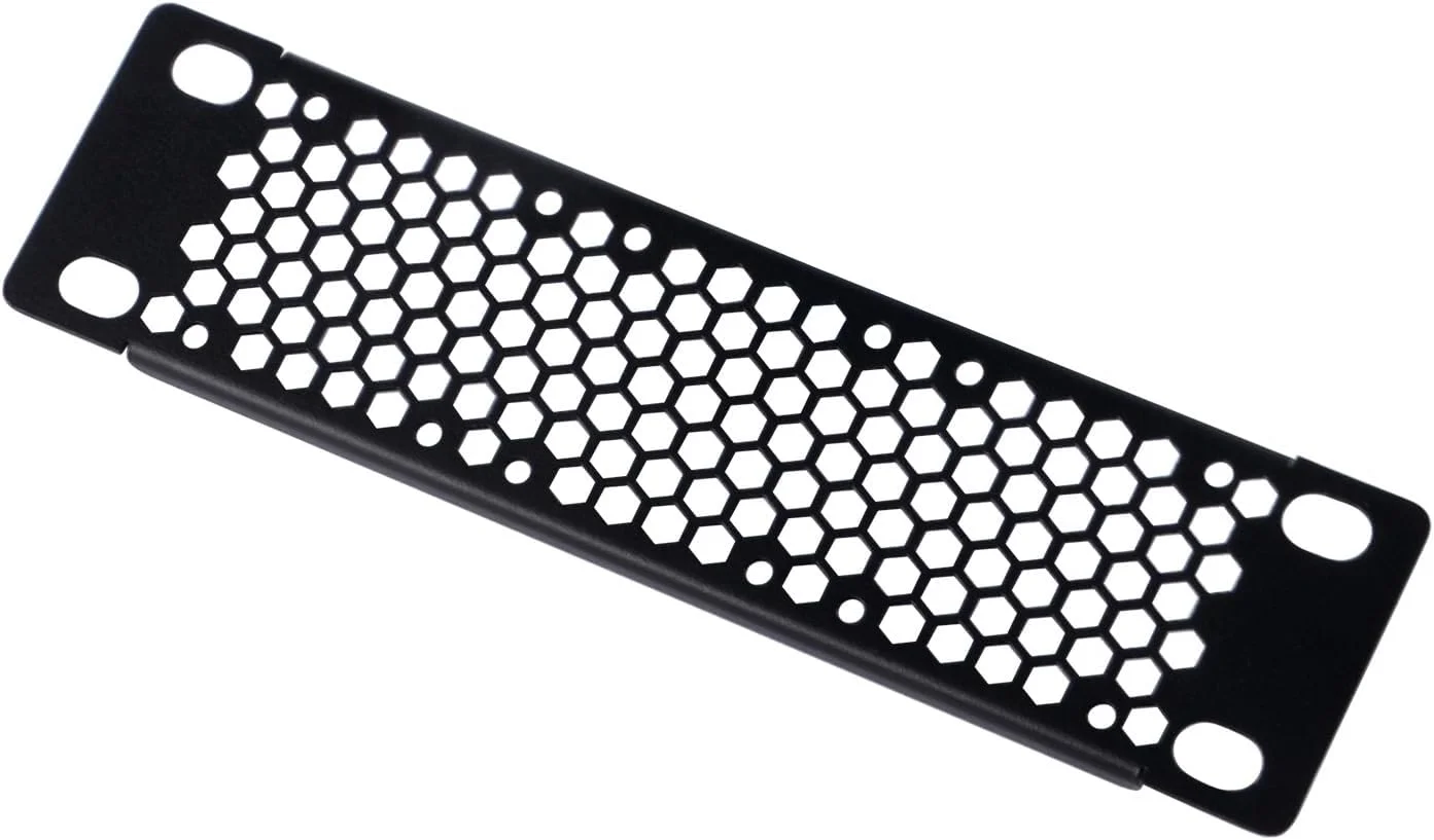 پنل فلزی تهویه دار 7 اینچی 1U GeeekPi برای نصب رک DeskPi RackMate TT