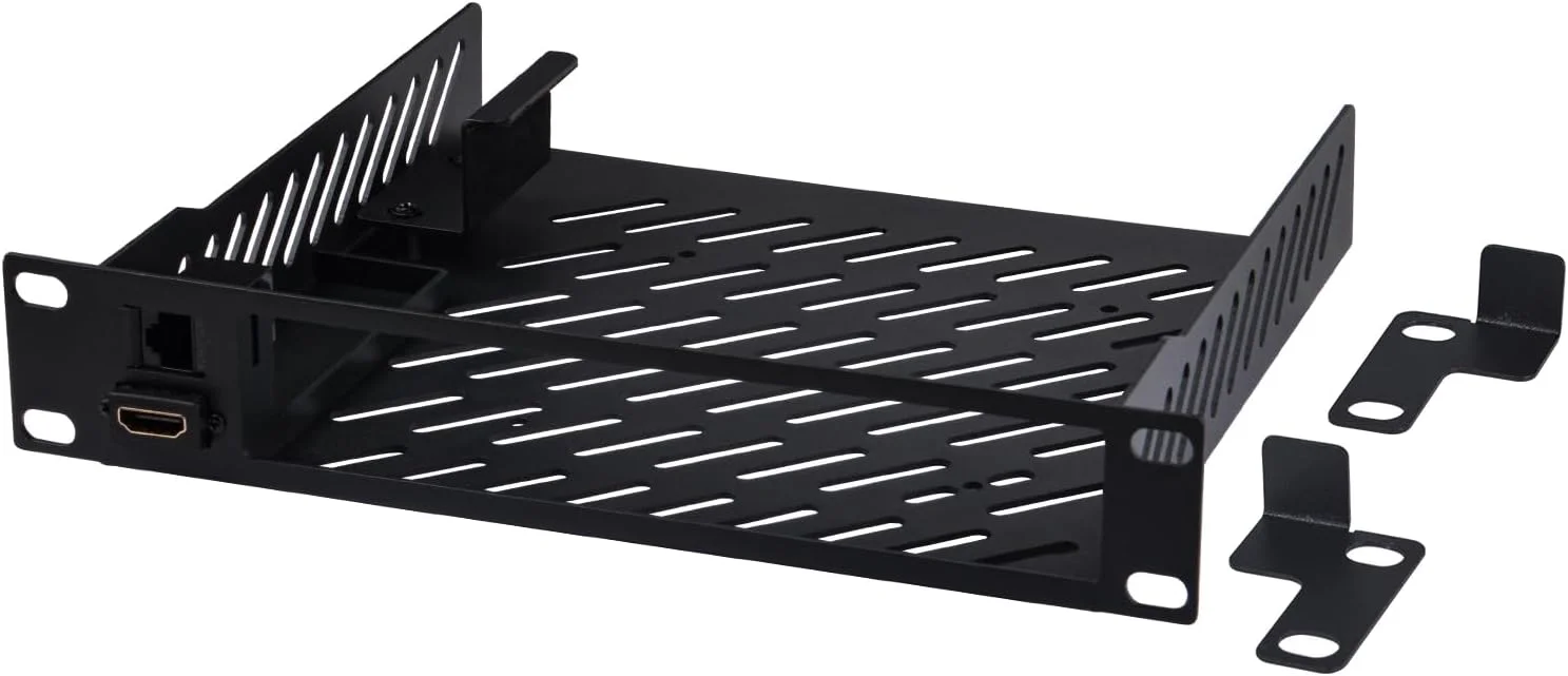 قفسه رک 1U GeeekPi DeskPi RackMate، قفسه رک مینی پی سی 10 اینچی با پورت RJ45 CAT6 و پورت Mini HDMI برای DeskPi RackMate T1/T0