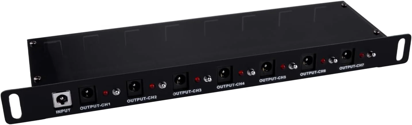 واحد توزیع برق رکمونت GeeekPi DC PDU Lite 7-CH 0.5U برای DeskPi Rackmate T1 و کابینت سرور 10 اینچی، 7 خروجی، همراه با 3 عدد کابل 25 سانتیمتری DC5521 و 3 عدد کابل 50 سانتیمتری DC5521 واحد توزیع برق رکمونت GeeekPi DC PDU Lite 7-CH 0.5U برای DeskPi Rackmate T1 و کابینت سرور 10 اینچی، 7 خروجی، همراه با 3 عدد کابل 25 سانتیمتری DC5521 و 3 عدد کابل 50 سانتیمتری DC5521