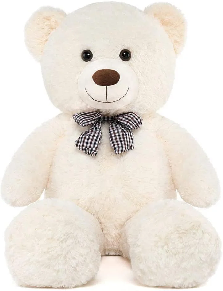 خرس عروسکی کول بیبی هدیه برای کودکان و بانوان، خرس عروسکی بزرگ و نرم، اسباب بازی پولیشی، هدیه تولد برای کودکان، دوست دختر/همسر، سفید 160 سانتی متر WJX-WT-SRK4 خرس عروسکی کول بیبی هدیه برای کودکان و بانوان، خرس عروسکی بزرگ و نرم، اسباب بازی پولیشی، هدیه تولد برای کودکان، دوست دختر/همسر، سفید 160 سانتی متر WJX-WT-SRK4