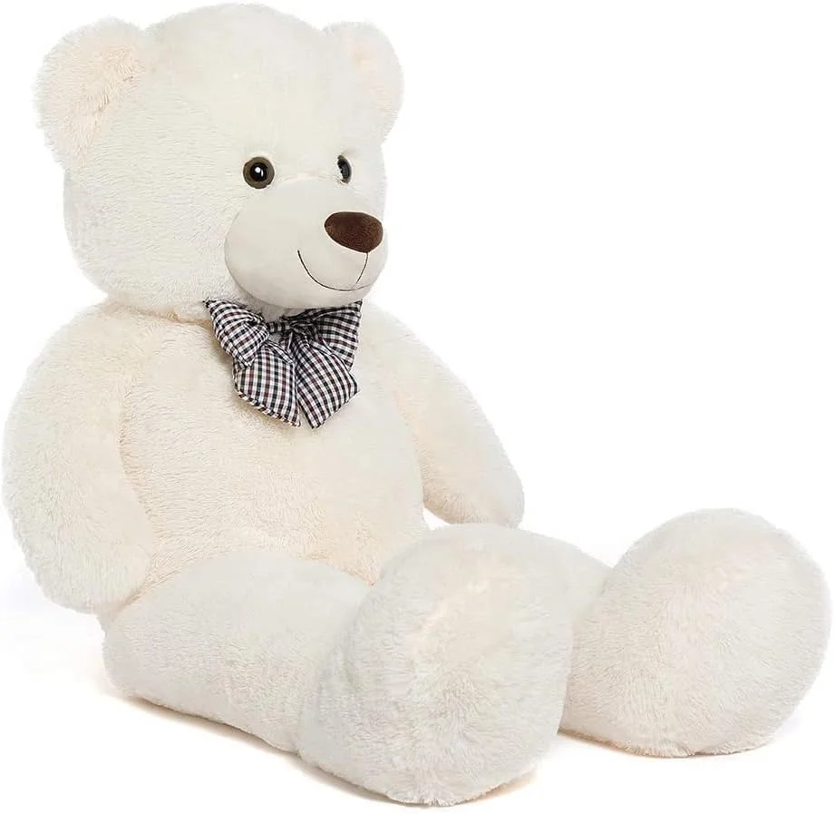 خرس عروسکی کول بیبی هدیه برای کودکان و بانوان، خرس عروسکی بزرگ و نرم، اسباب بازی پولیشی، هدیه تولد برای کودکان، دوست دختر/همسر، سفید 160 سانتی متر WJX-WT-SRK4 خرس عروسکی کول بیبی هدیه برای کودکان و بانوان، خرس عروسکی بزرگ و نرم، اسباب بازی پولیشی، هدیه تولد برای کودکان، دوست دختر/همسر، سفید 160 سانتی متر WJX-WT-SRK4