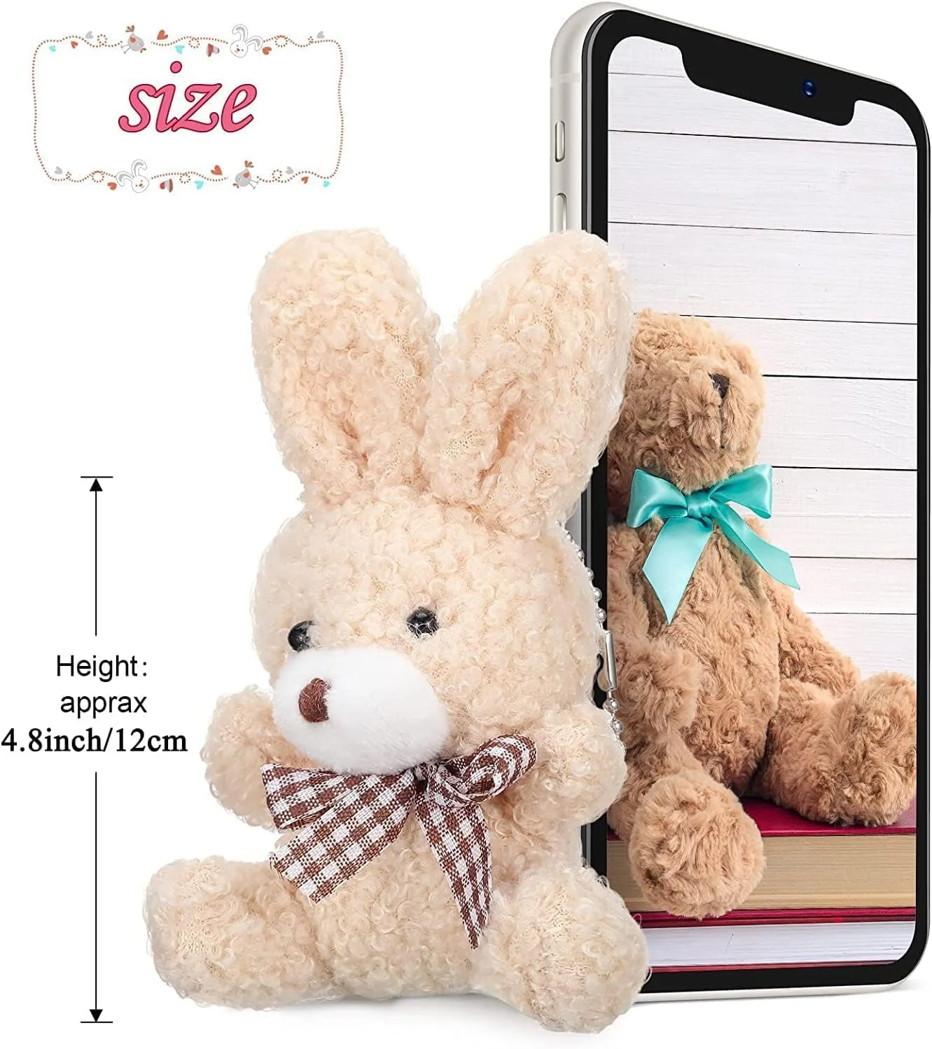 ChicAbode ست 12 عددی مینی عروسک پولیشی، خرس، خرگوش، کوالا، عروسک های مفصلی خزدار، عروسک های نرم و زیبا، برای جاکلیدی های DIY، هدایای تولد، مهمانی عروسی، 4 اینچ ChicAbode ست 12 عددی مینی عروسک پولیشی، خرس، خرگوش، کوالا، عروسک های مفصلی خزدار، عروسک های نرم و زیبا، برای جاکلیدی های DIY، هدایای تولد، مهمانی عروسی، 4 اینچ