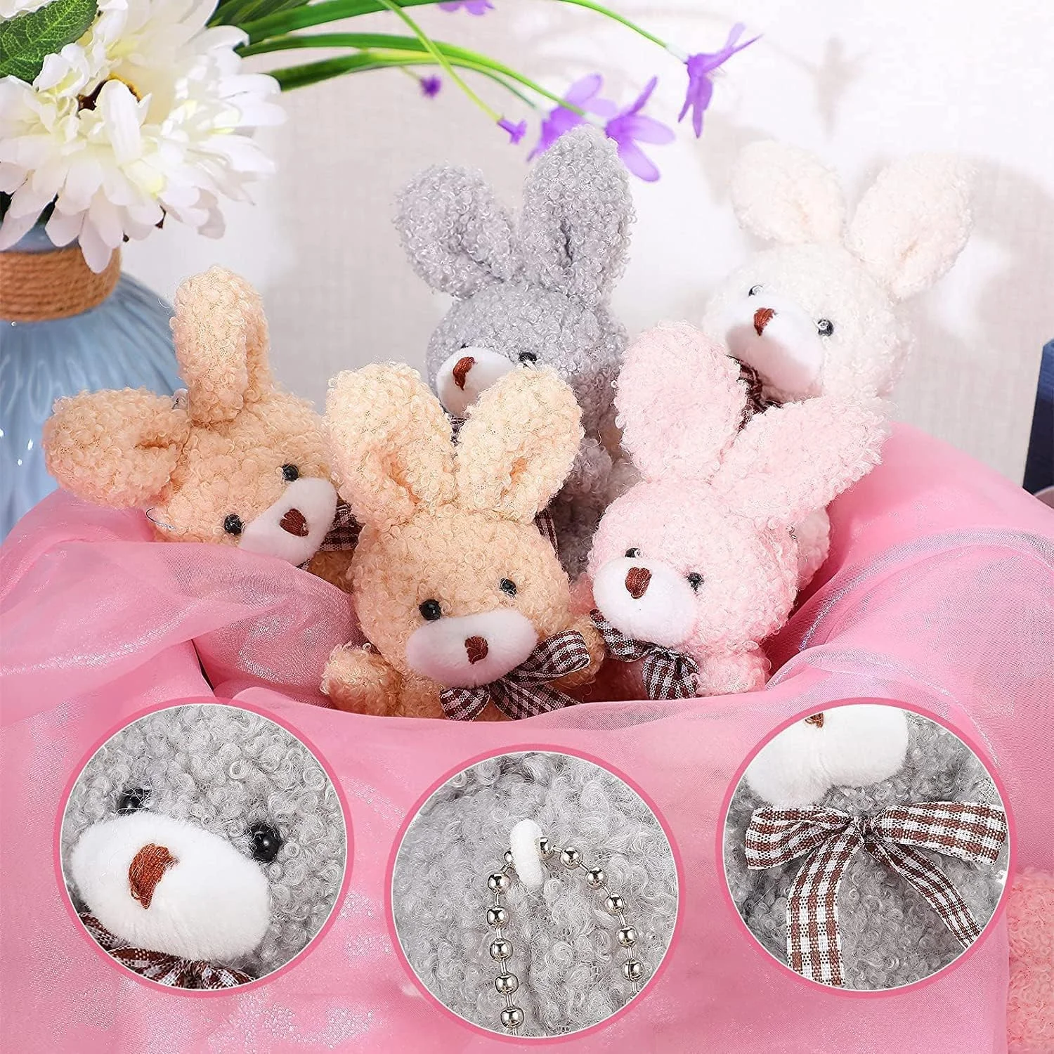 ChicAbode ست 12 عددی مینی عروسک پولیشی، خرس، خرگوش، کوالا، عروسک های مفصلی خزدار، عروسک های نرم و زیبا، برای جاکلیدی های DIY، هدایای تولد، مهمانی عروسی، 4 اینچ ChicAbode ست 12 عددی مینی عروسک پولیشی، خرس، خرگوش، کوالا، عروسک های مفصلی خزدار، عروسک های نرم و زیبا، برای جاکلیدی های DIY، هدایای تولد، مهمانی عروسی، 4 اینچ