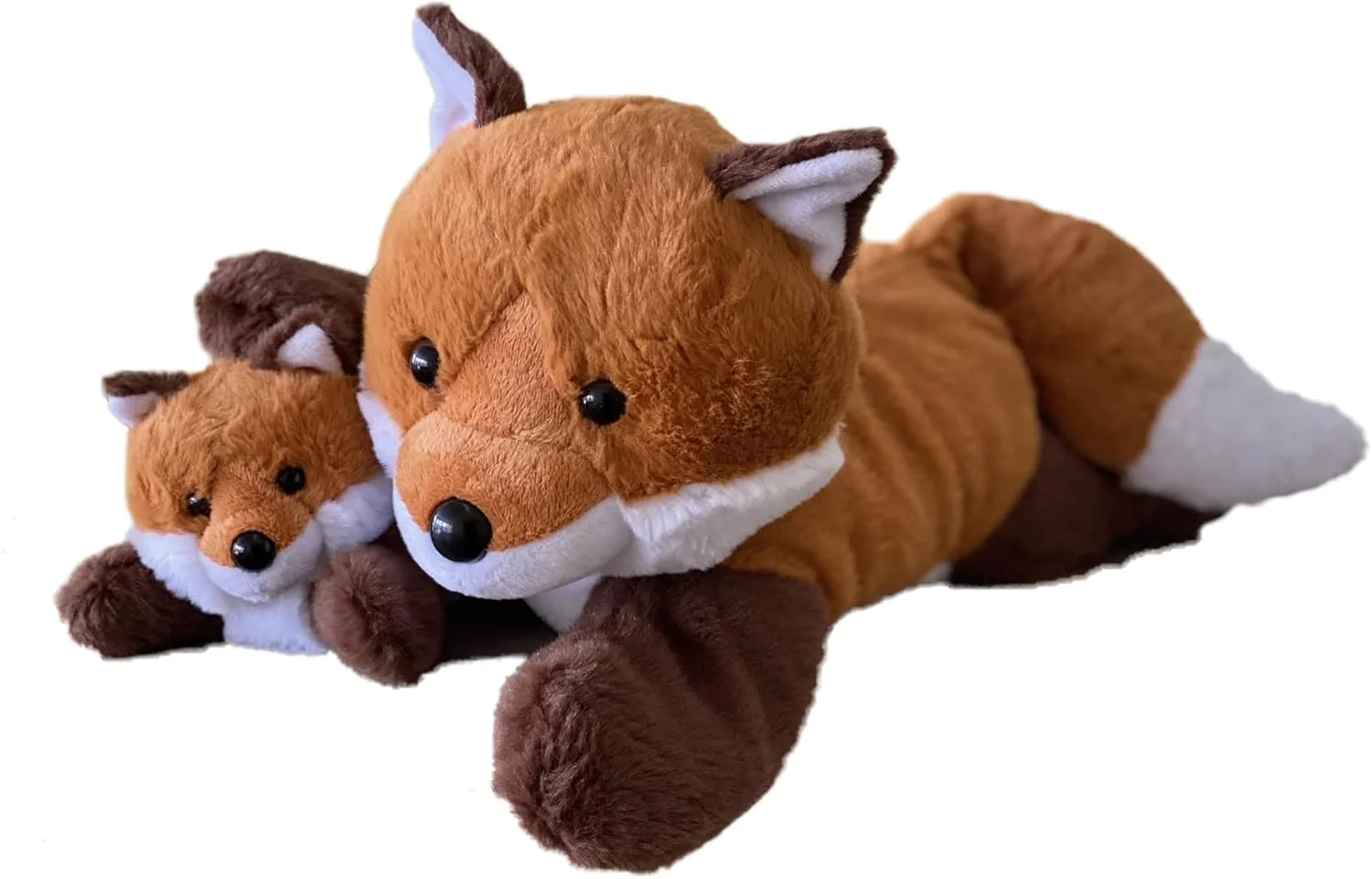 روباه های خانه ای فوق العاده - حیوانات عروسکی نرم و لطیف - ست هدیه اسباب بازی روباه مادر و بچه - هدیه شادی روباه های خانه ای فوق العاده - حیوانات عروسکی نرم و لطیف - ست هدیه اسباب بازی روباه مادر و بچه - هدیه شادی