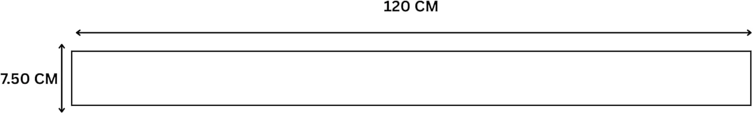 چراغ خطی آویز ال ای دی FSL 36 وات آلومینیومی سفید گرم طول 120 سانتی متر با زاویه تابش 120 درجه برای دفتر، مدرسه یا خانه - KYLAQ (مشکی)