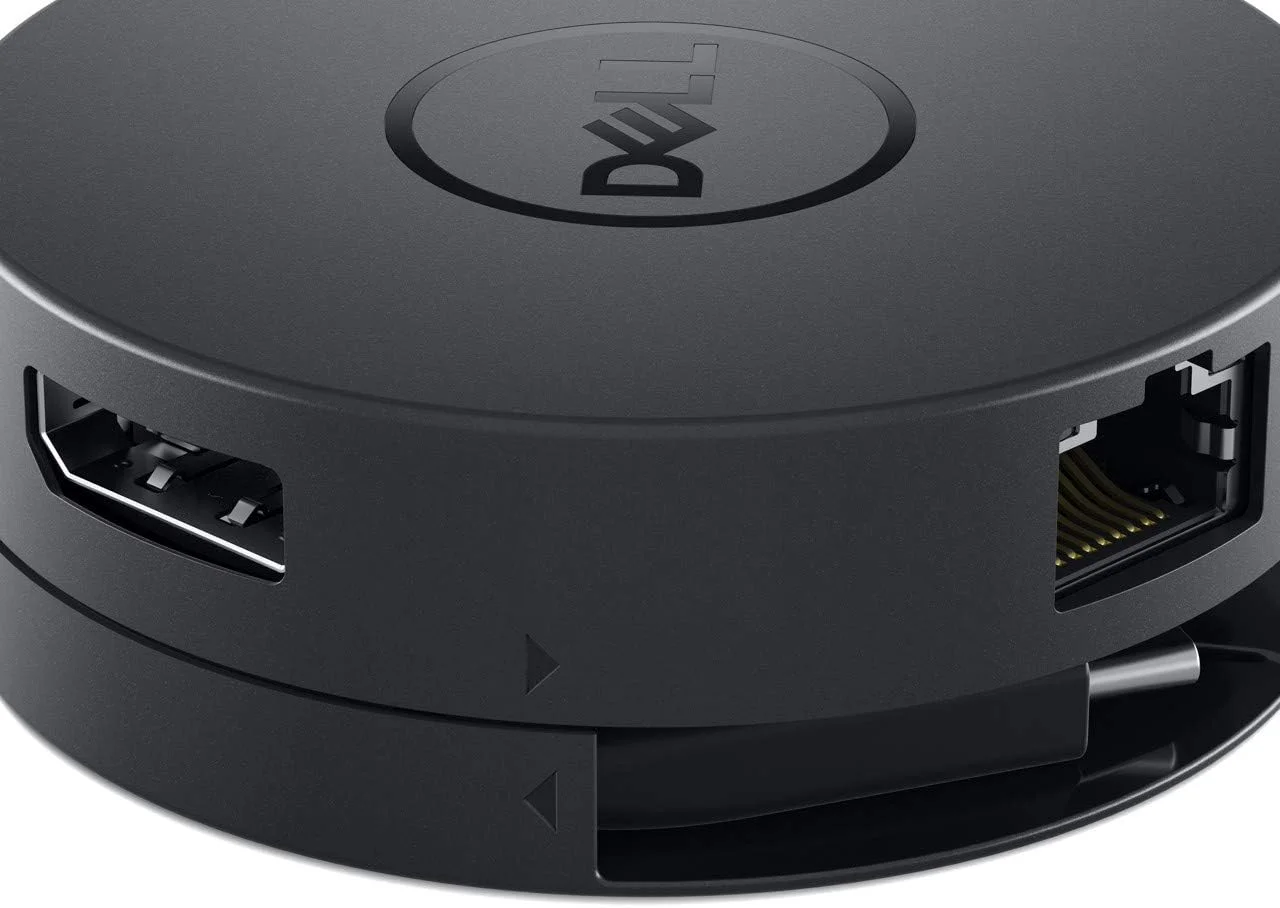 آداپتور موبایل USB-C دل DA300 با سیم USB 3.2 Gen 2 (3.1 Gen 2) Type-C مشکی آداپتور موبایل USB-C دل DA300 با سیم USB 3.2 Gen 2 (3.1 Gen 2) Type-C مشکی