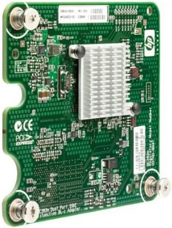 آداپتور سرور گیگابیتی دو پورت HP 453246-B21 NC382m PCI Express