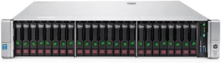 سرور مجازی سازی رده بالا HP، ۲۴ هسته ای، ۶۴ گیگابایت رم، ۲۴ ترابایت DL380 G9 (بازسازی شده)