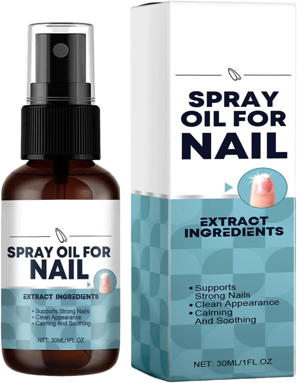 اسپری ناخن - اسپری مراقبت ملایم ناخن پا - محافظ طبیعی سریع الاثر 30 میلی لیتر مراقبت از ناخن برای مسافرت، خارش پای ورزشکاران، منزل، سلامت مردان، ناخن پا زنان